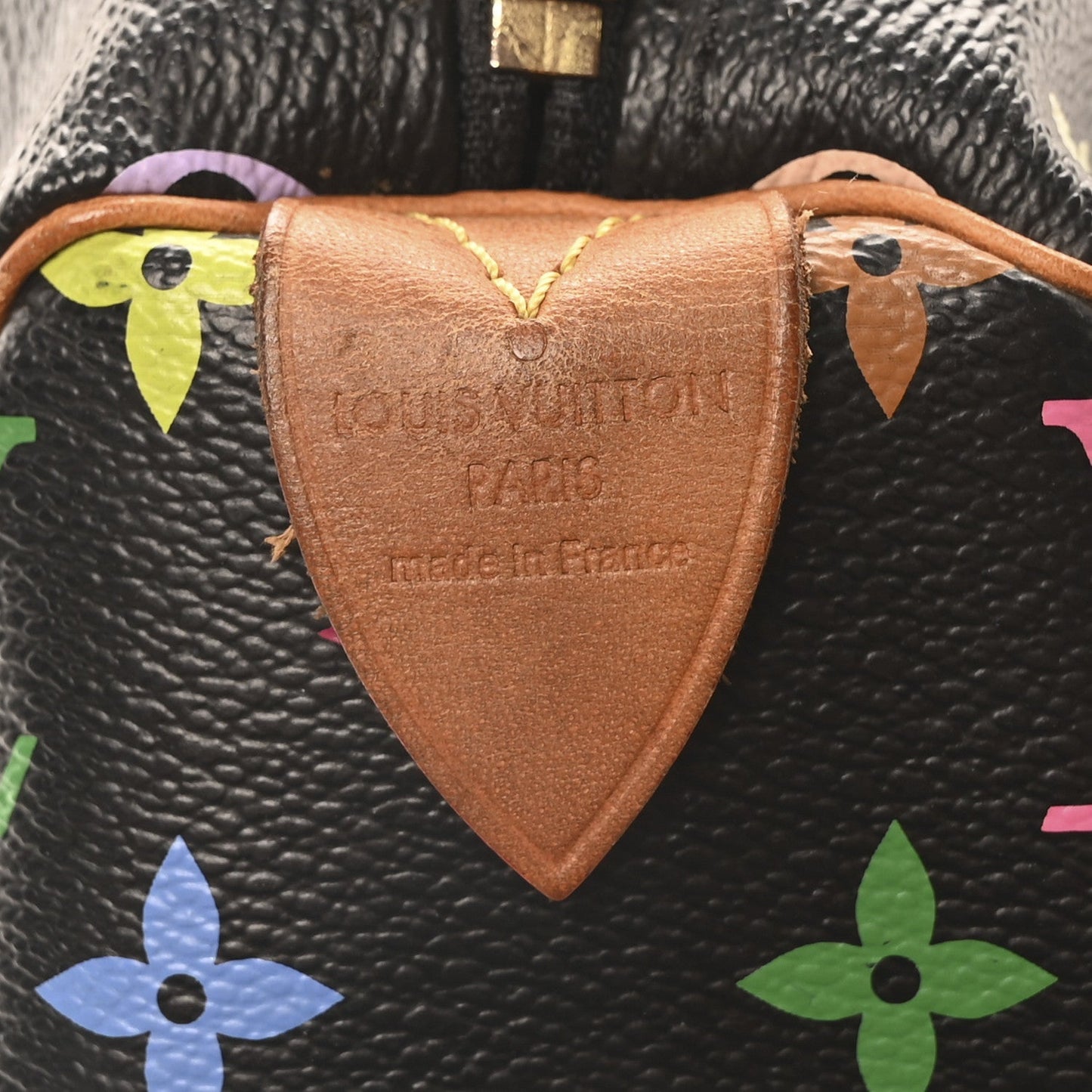 Louis Vuitton Monogram Multicolor Speedy 30 Black