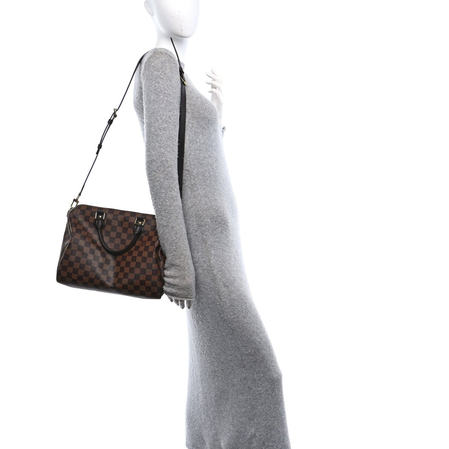 Louis Vuitton Damier Ebene Speedy Bandouliere 30