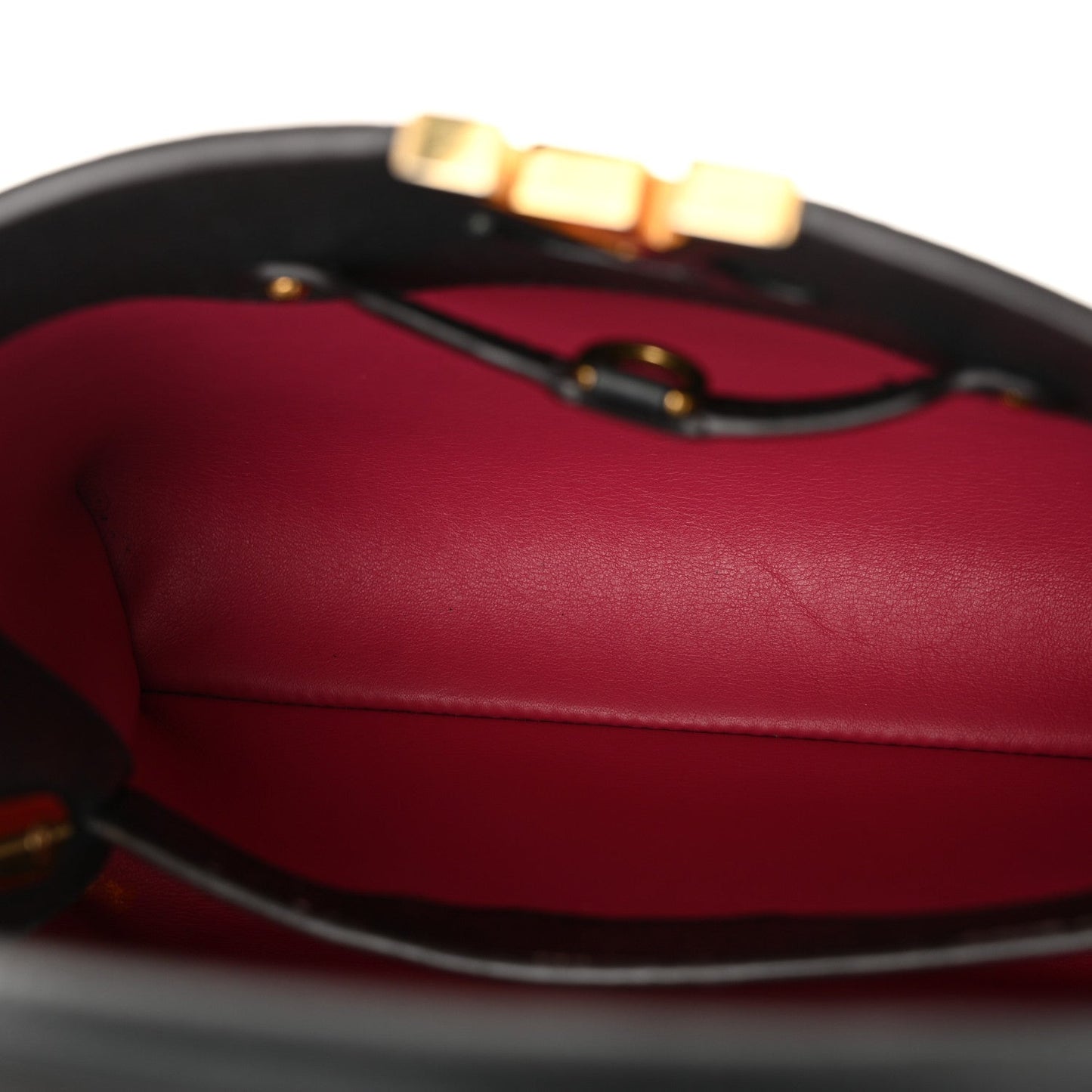 Louis Vuitton Taurillon Capucines BB Black
