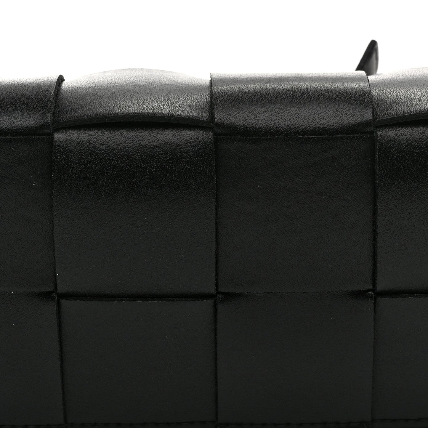 Bottega Veneta Nappa Maxi Intreccio The Belt Cassette Bag Black