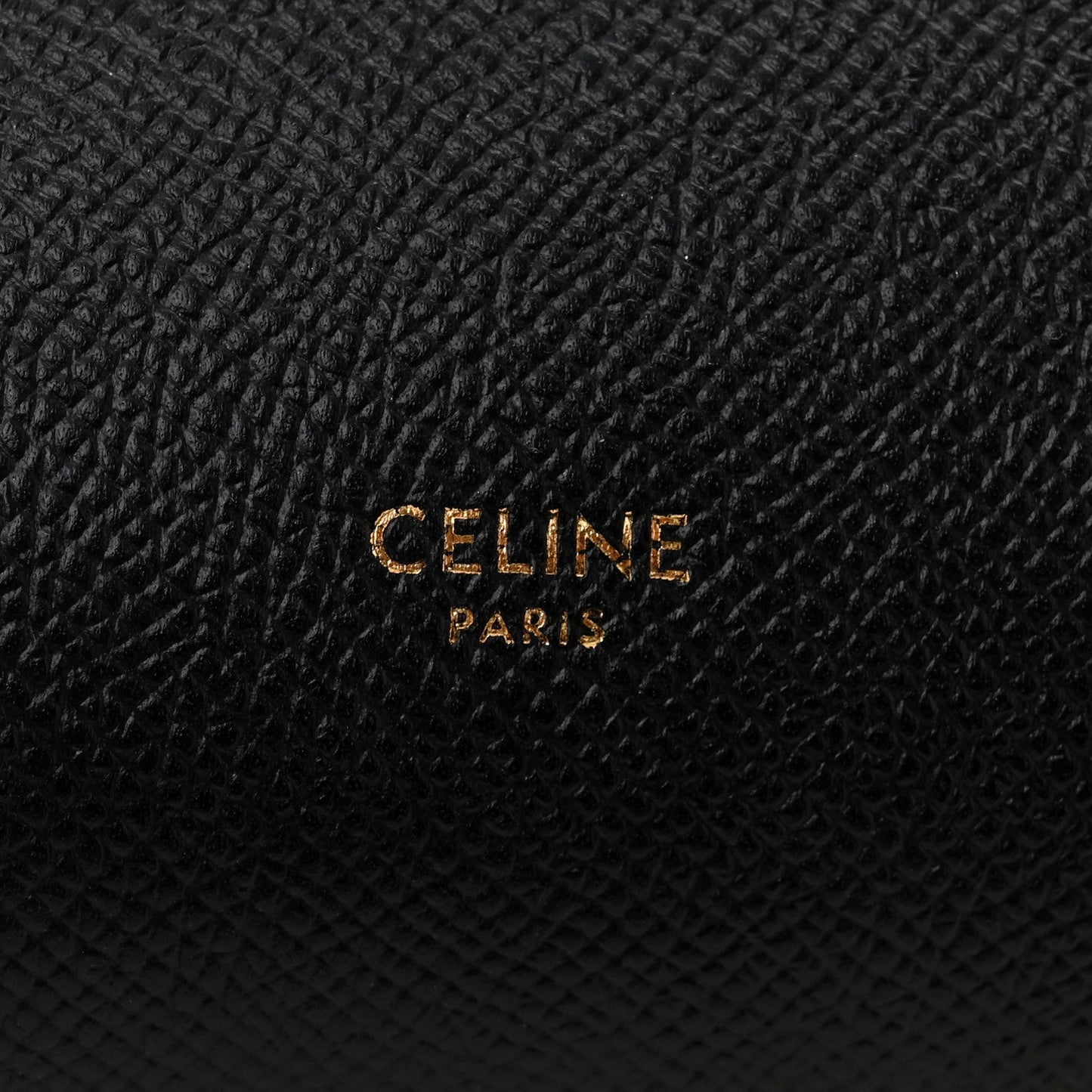 Celine Grained Calfskin Mini Belt Bag Black