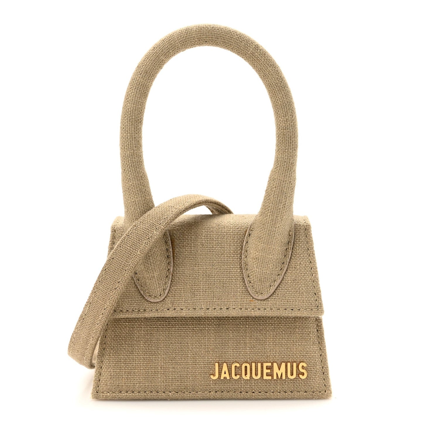 Jacquemus Linen Le Chiquito Light Greige