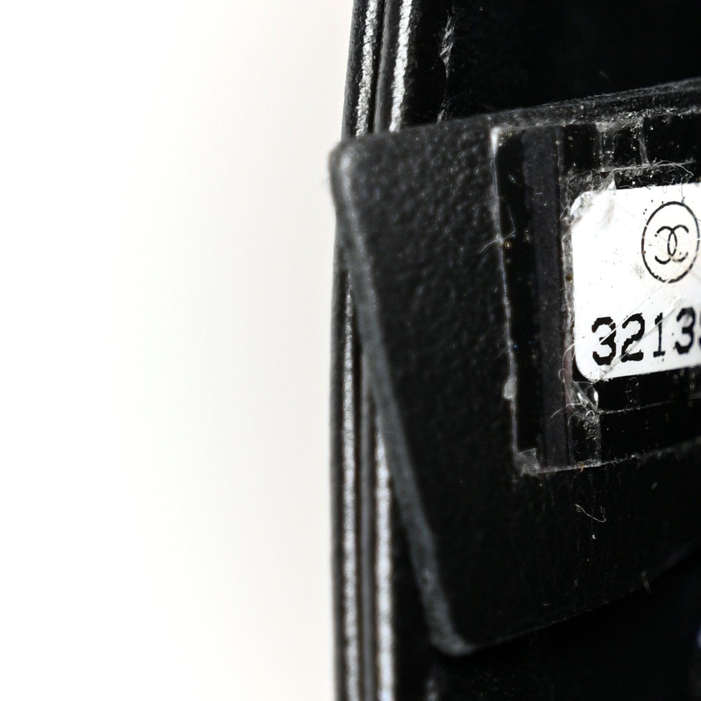 Chanel Calfskin Quilted CC Uniform Flap Belt Bag Black