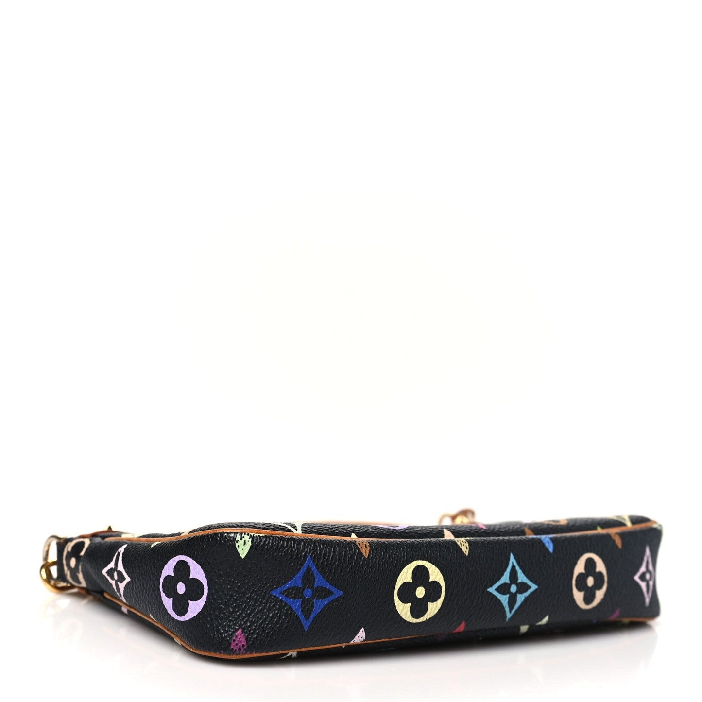 Louis Vuitton Monogram Multicolor Pochette Accessories Black