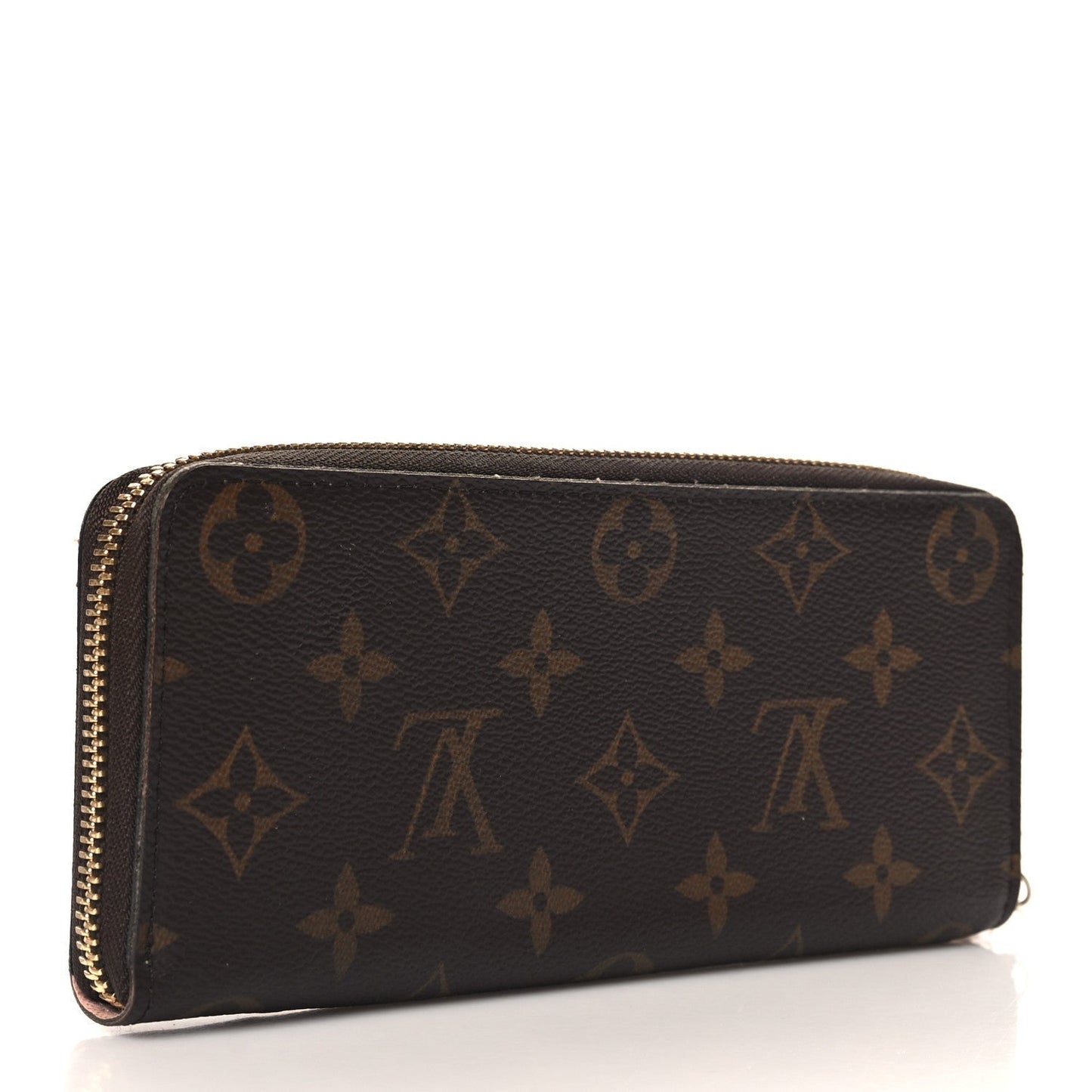 Louis Vuitton Monogram Clemence Wallet Rose Ballerine