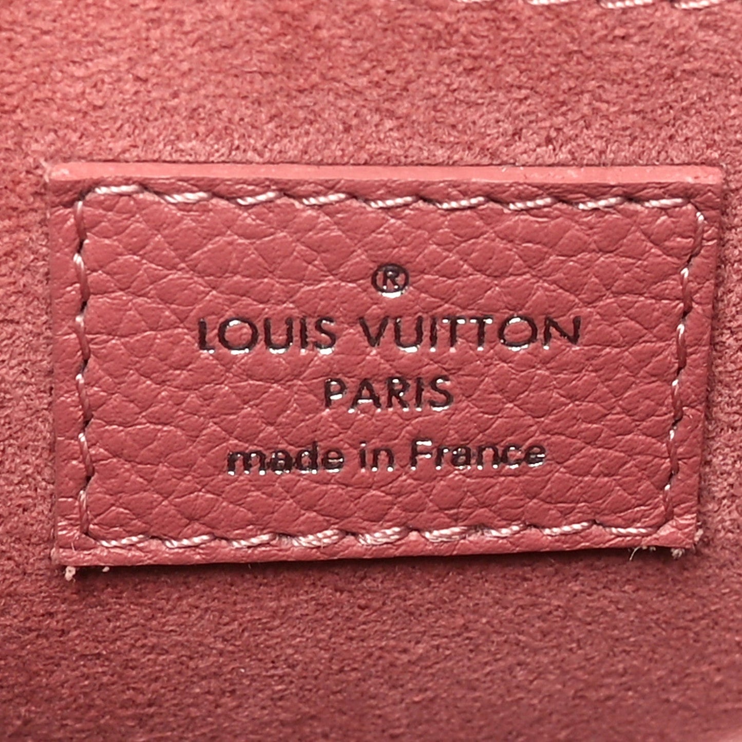 Louis Vuitton Soft Calfskin Mylockme Chain Bag BB Rose Boudoir Lie De Vin