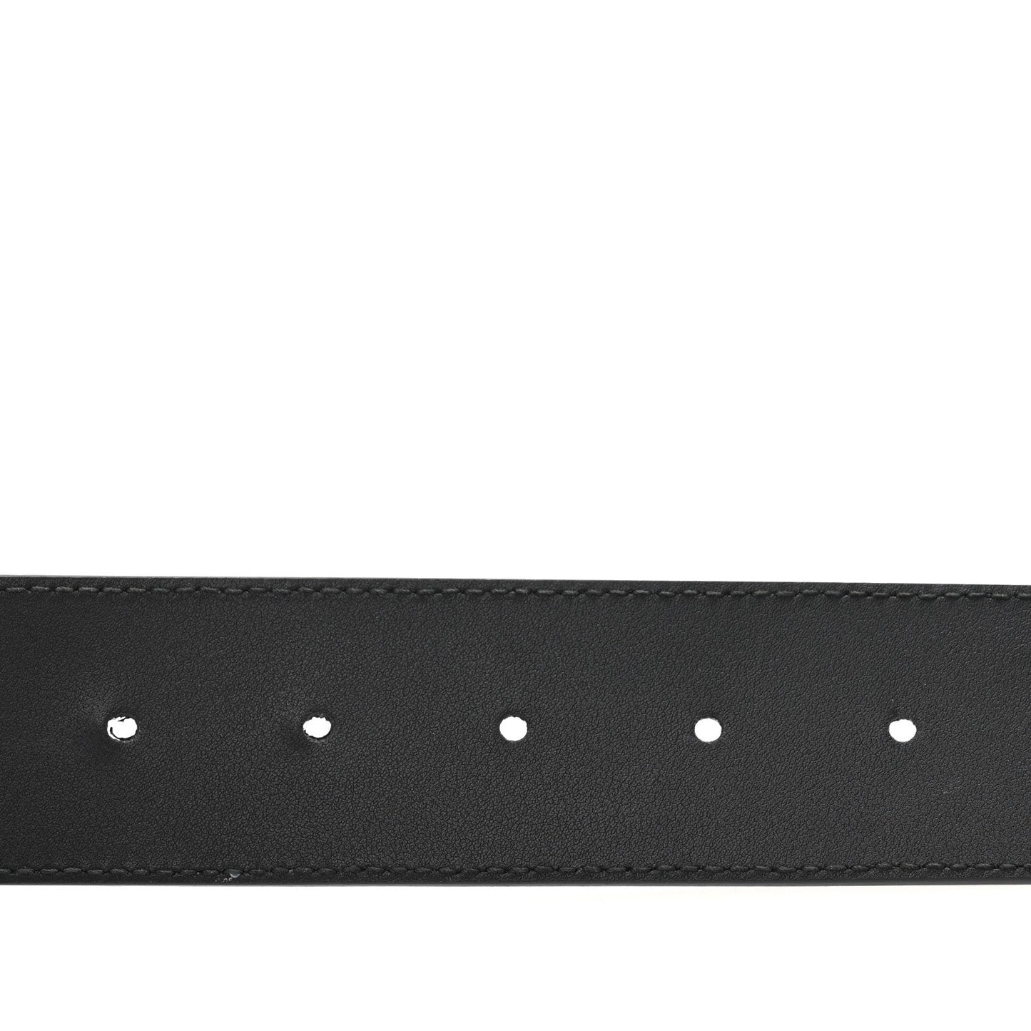 Gucci Calfskin Double G 40mm Belt 80 32 Black