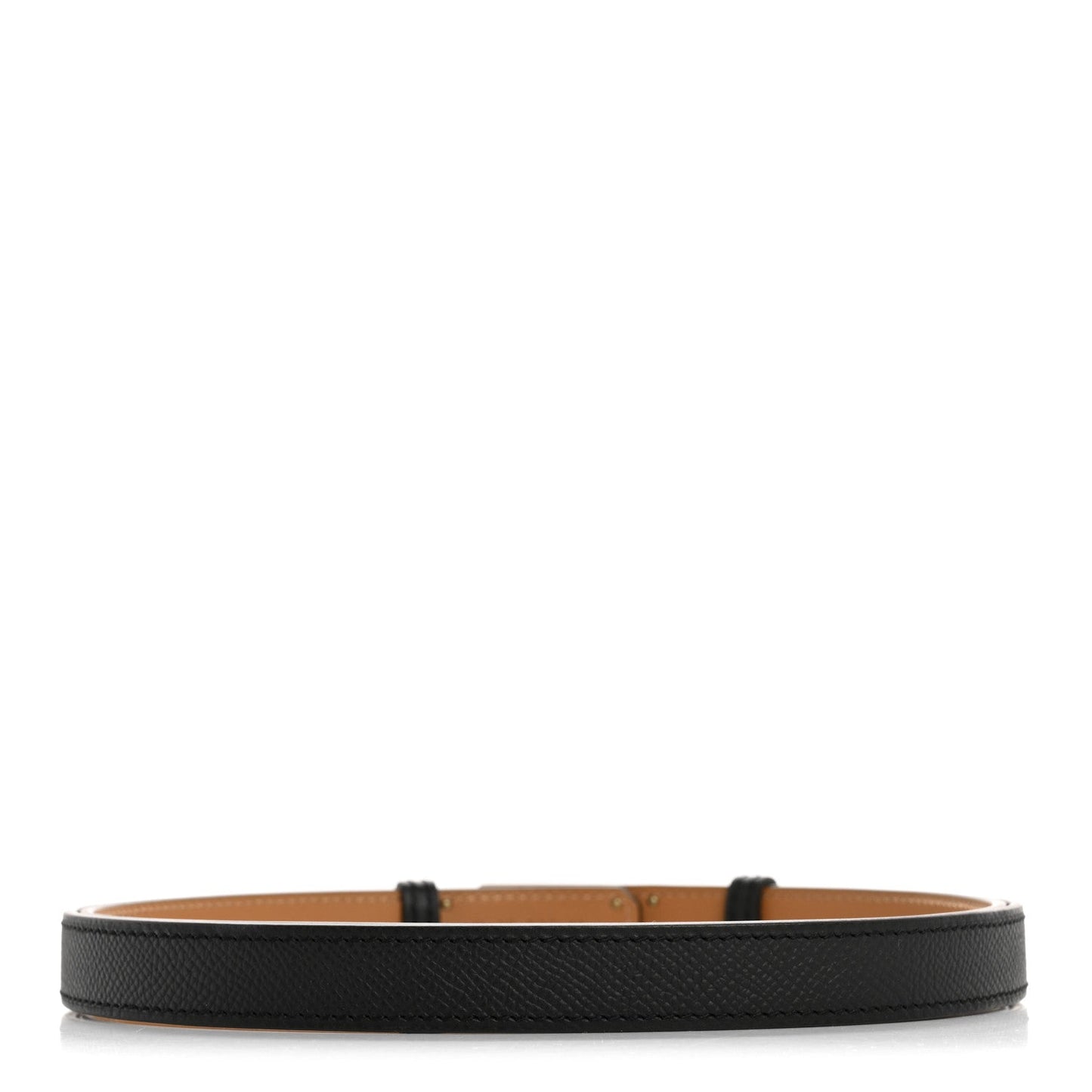 Hermes Epsom Kelly Belt Black