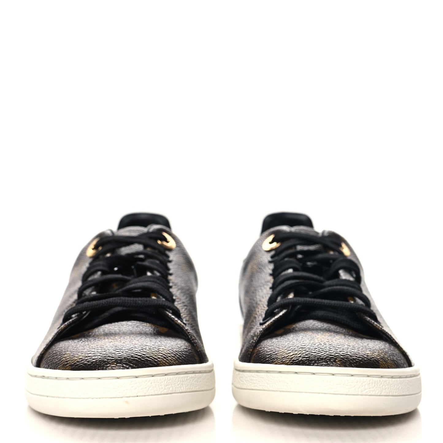 Louis Vuitton Patent Monogram Frontrow Sneakers
