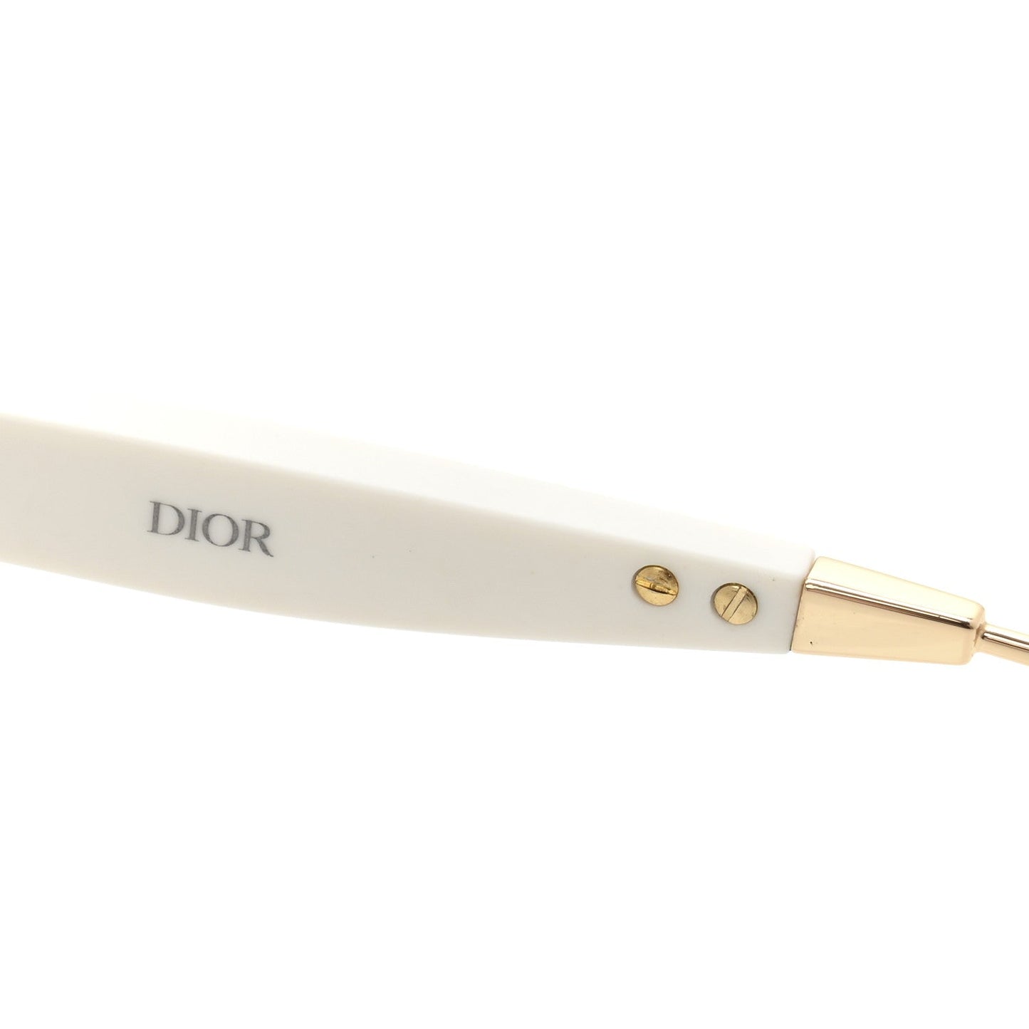 Christian Dior Acetate Mask DiorClub M2U Sunglasses Translucent Ivory
