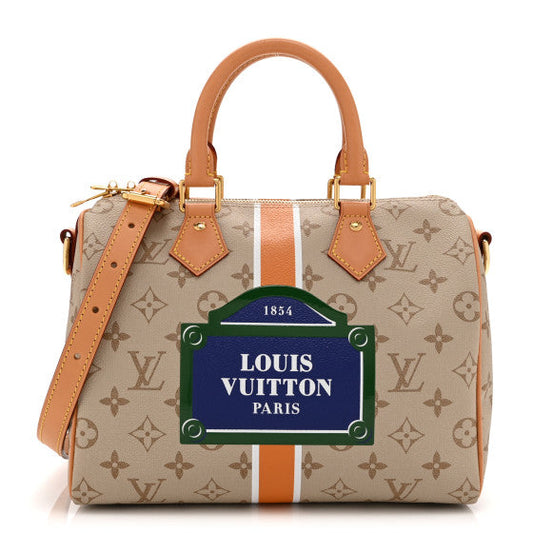 Louis Vuitton Monopaname Speedy Bandouliere 25 Beige Ocher / BW1886775