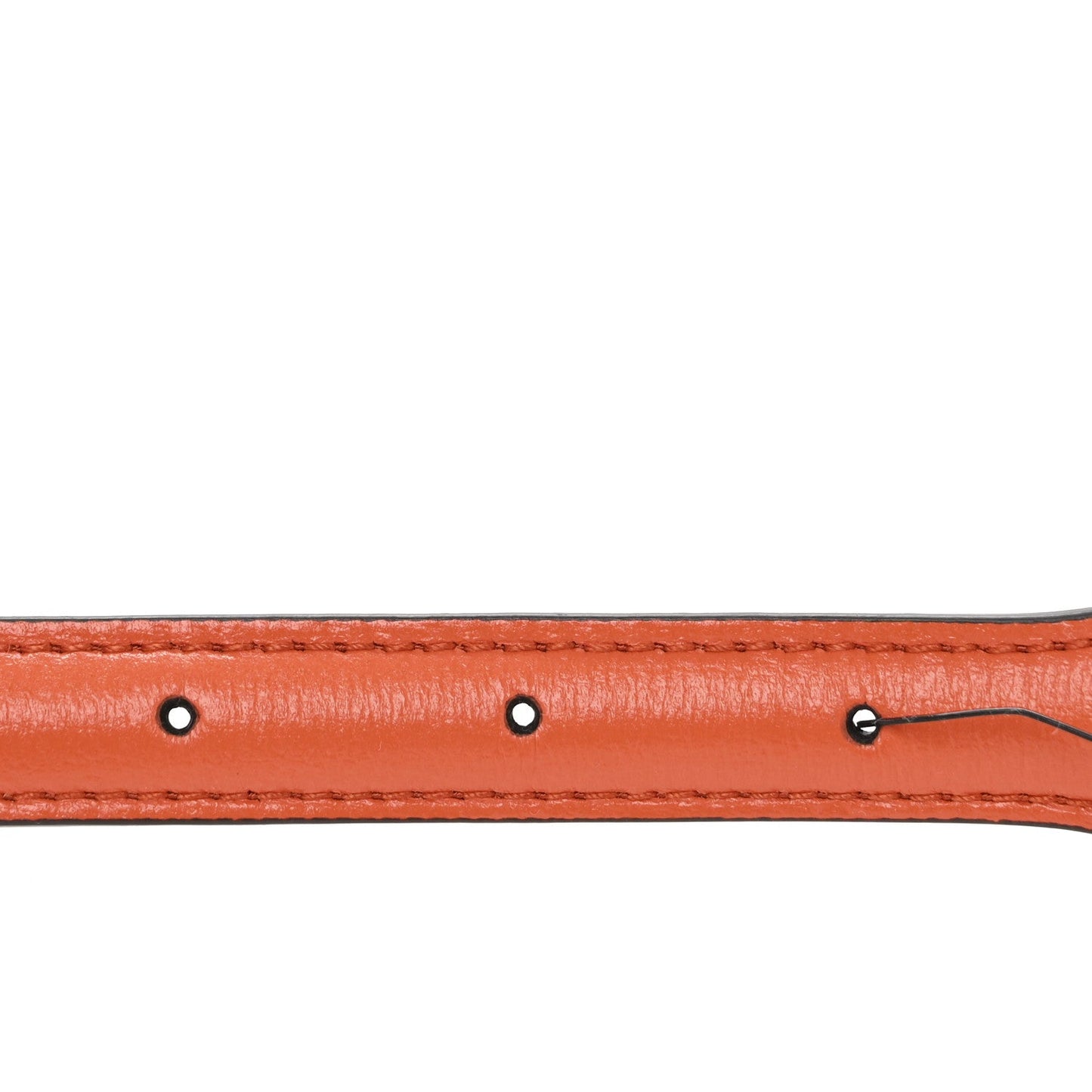 Gucci Efesto Leather Womens Horsebit 15/23mm Belt 85 34 Orange