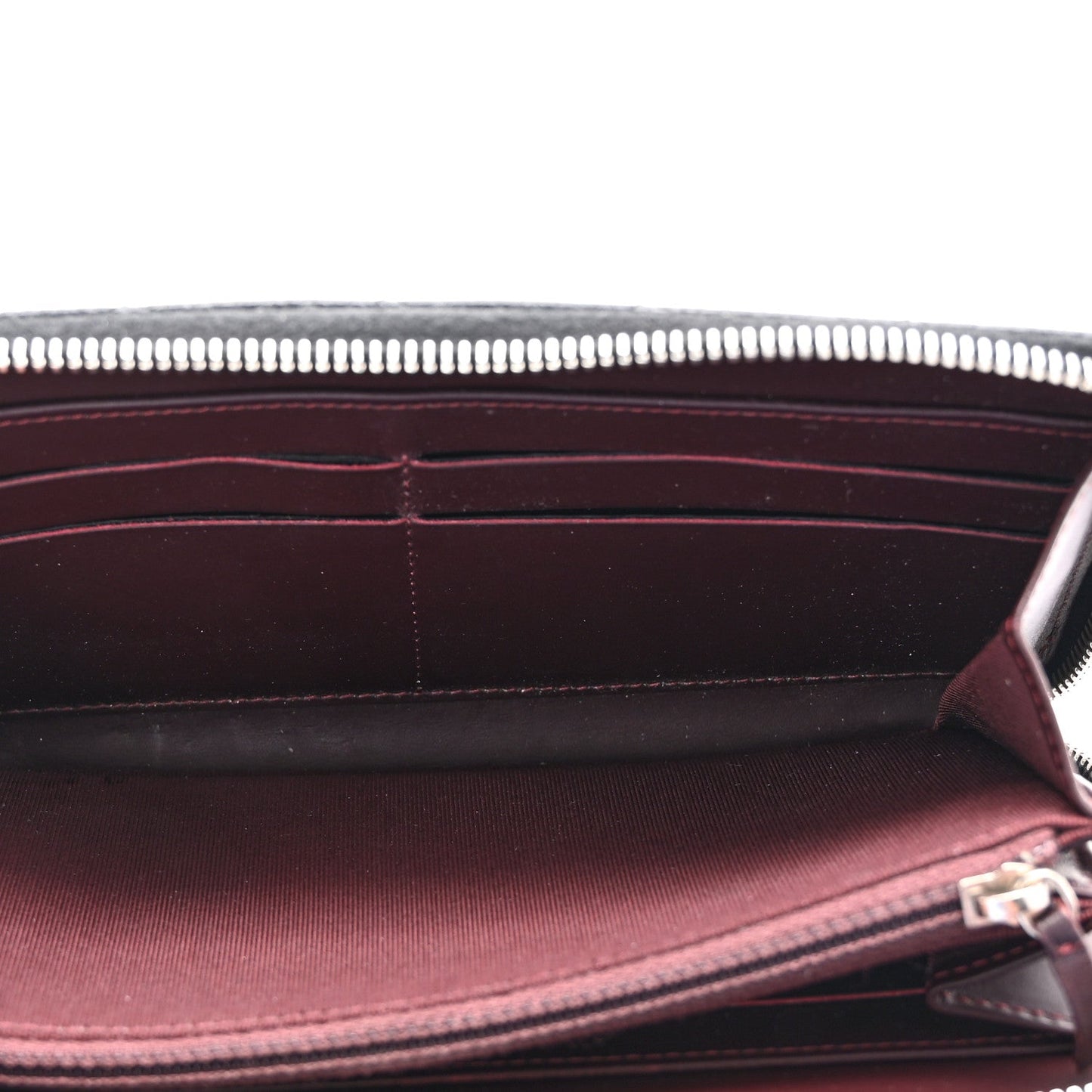 Chanel Caviar Quilted Large Gusset Zip Around Wallet Black