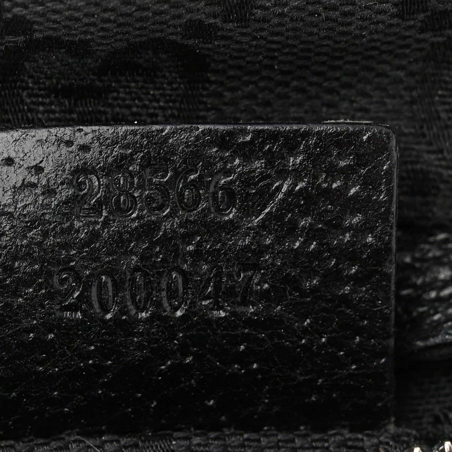 Gucci GG Monogram Double Pocket Belt Bag Black