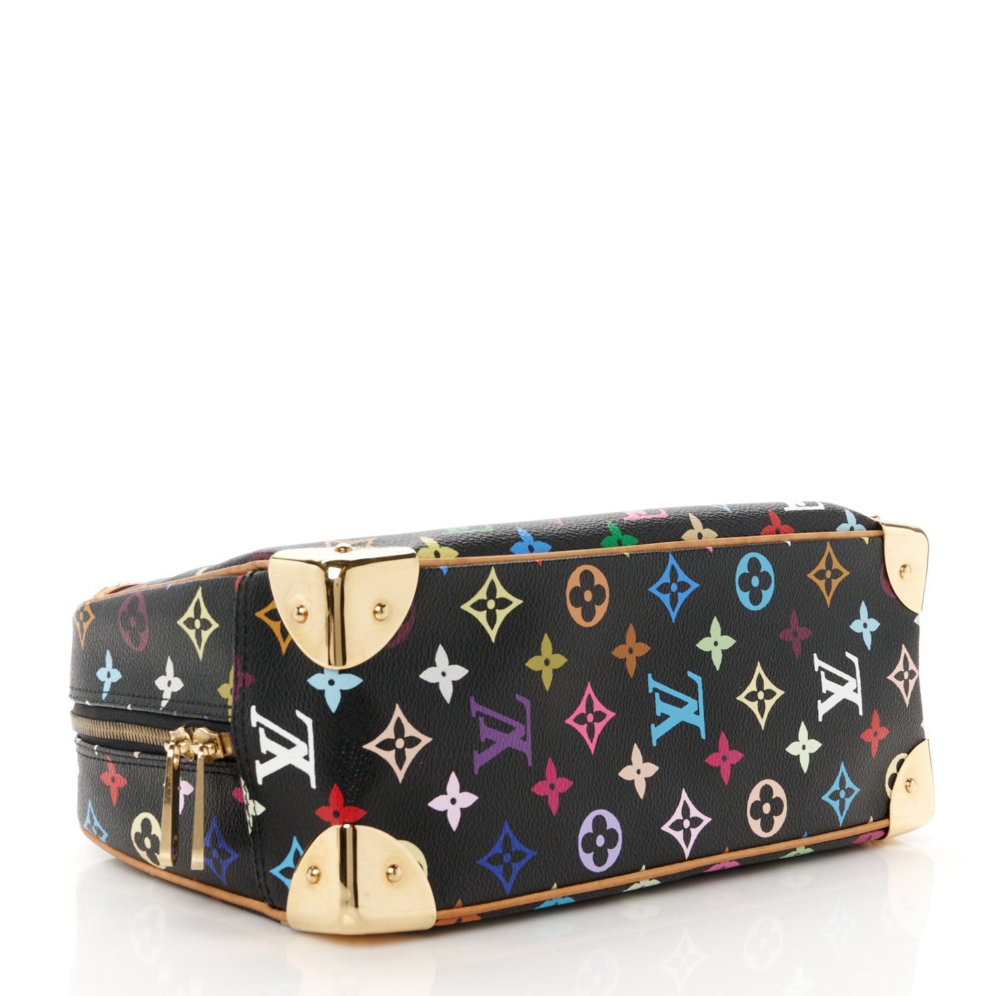 Louis Vuitton Monogram Multicolor Trouville Black