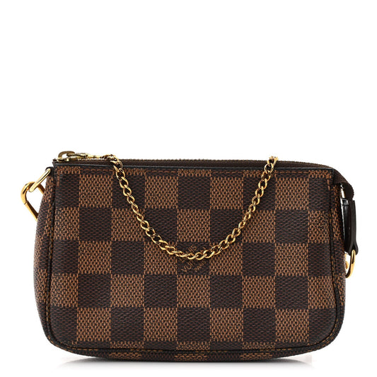 Louis Vuitton Damier Ebene Mini Pochette Accessories