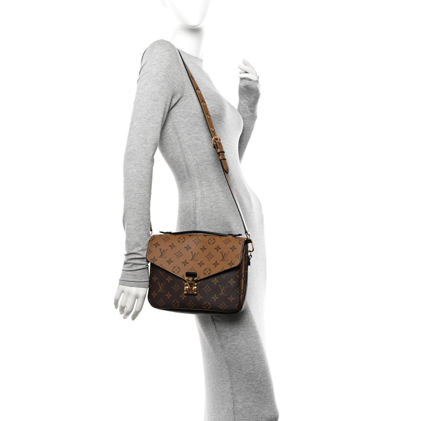 Louis Vuitton Reverse Monogram Pochette Metis