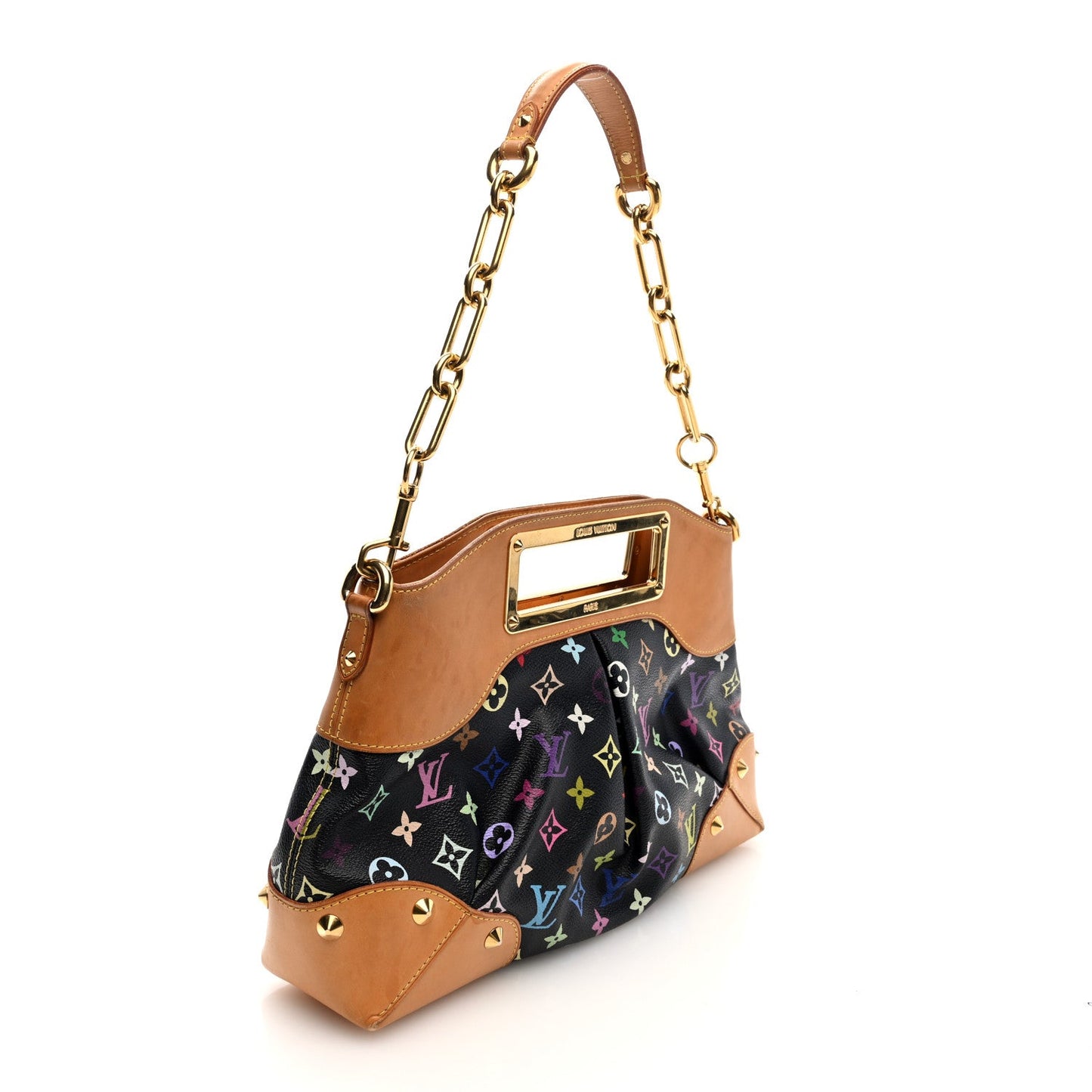 Louis Vuitton Monogram Multicolor Judy MM Black