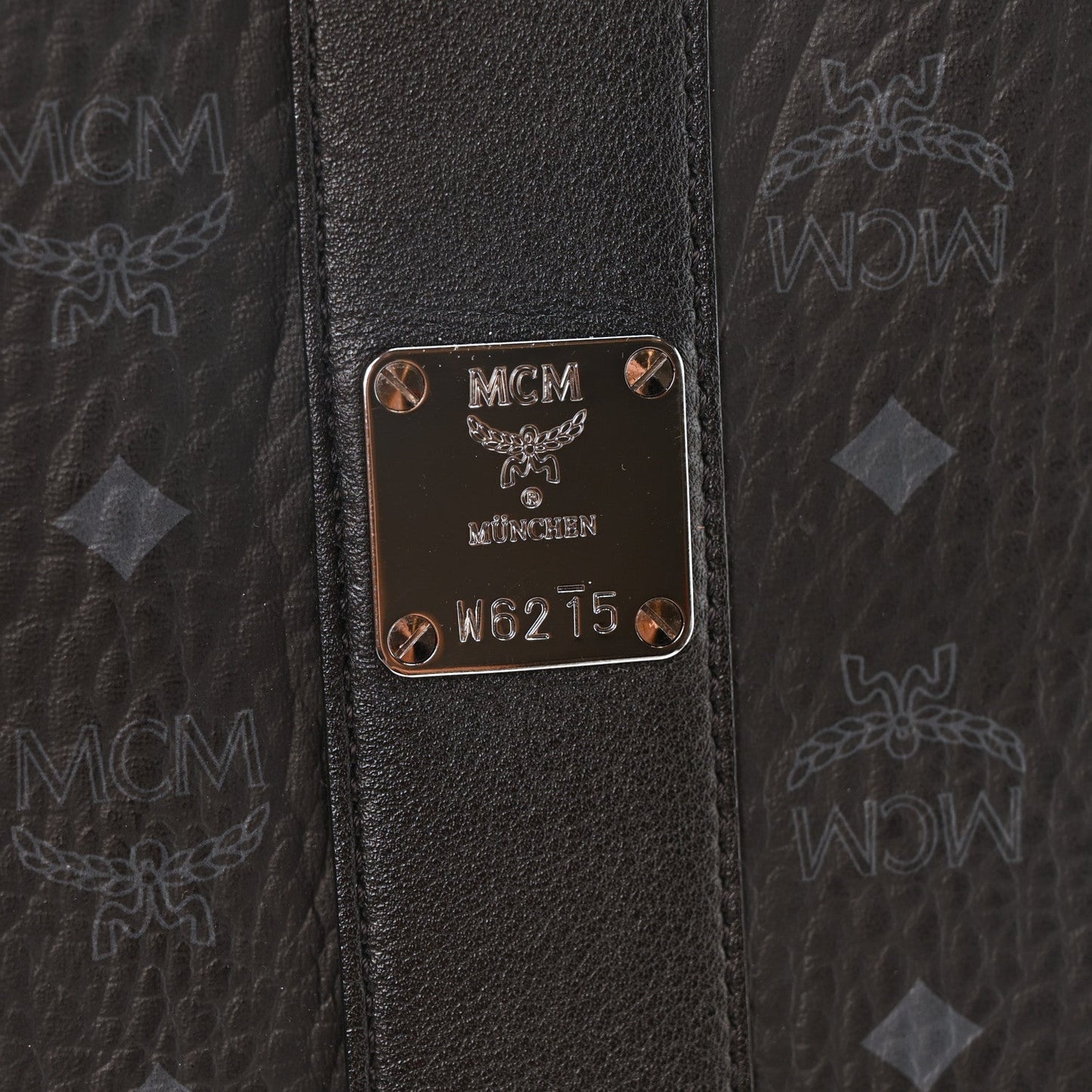 MCM MCM Visetos Large Liz Reversible Shopper Tote Black