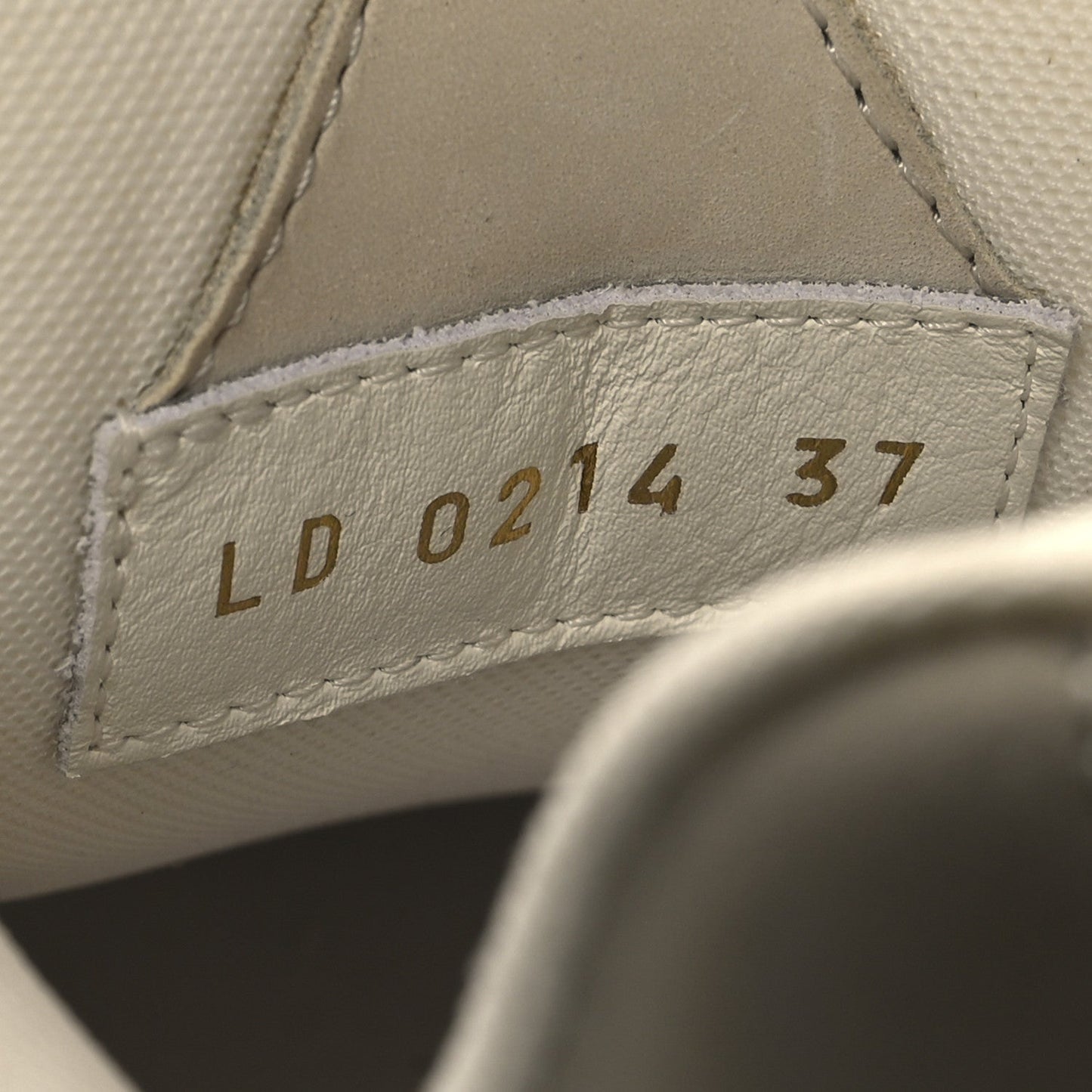 Louis Vuitton Calfskin Mesh Womens LV Skate Sneaker Beige White