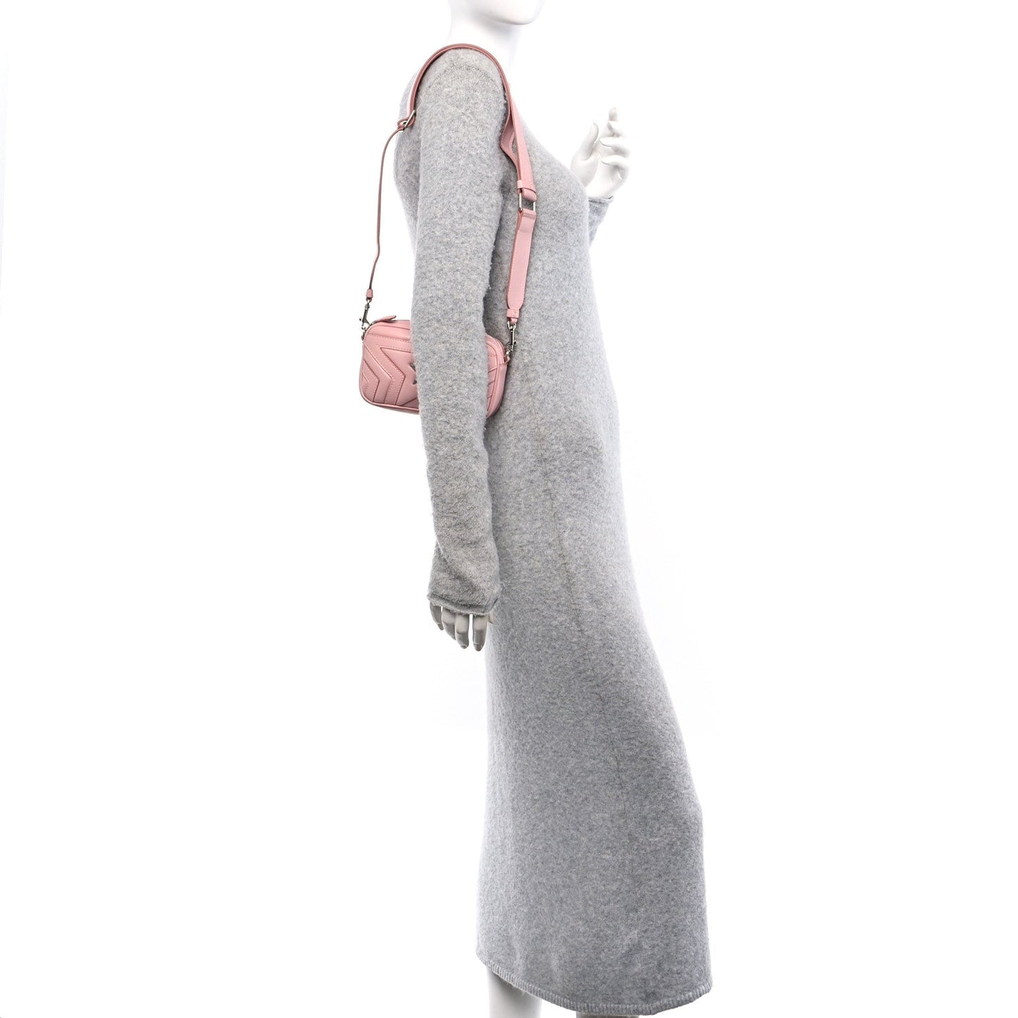 Stella McCartney Eco Alter Nappa Star Patch Belt Bag Pink