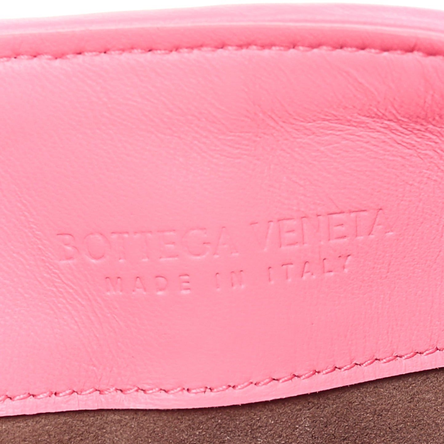Bottega Veneta Nappa Intrecciato Small Olimpia Shoulder Bag Antique Pink