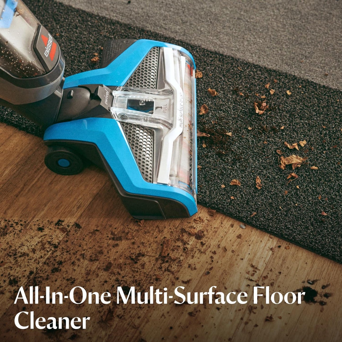 BISSELL CrossWave, 3-in-1 Multi-Surface Vacuum Cleaner, Floor cleaner machine All in One Step Vacuums, Washes & Dries, Wet and Dry Vacuum Cleaner For Hard Floors & Area Rugs, 560W, Corded, 1713