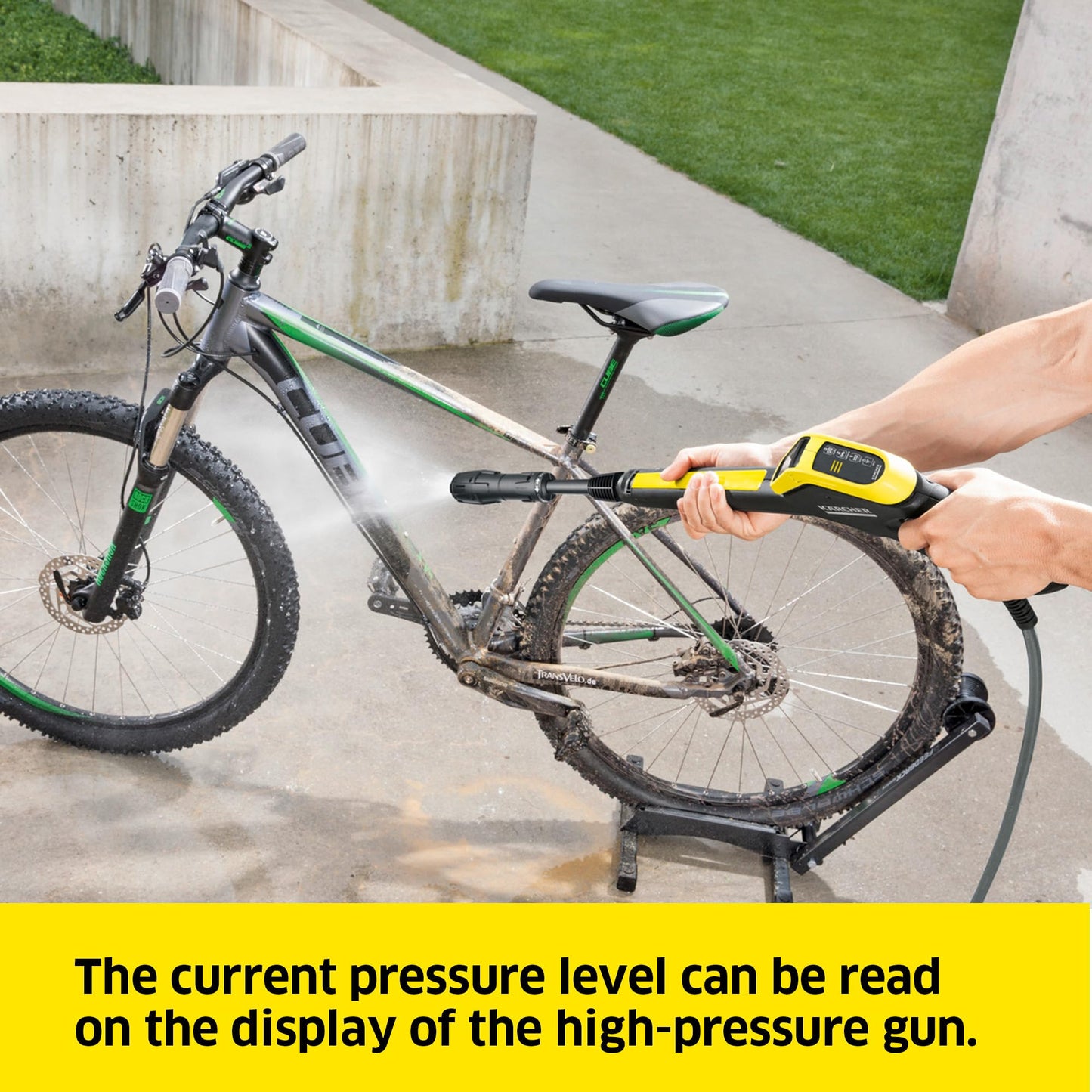 Kärcher K 4 Power Control Flex Home Pressure Washer, Pressure: max. 130 bar, Flow Rate: 420 l/h, Area: 30 m²/h, Water Filter, Weight: 11.5 kg, Dirt Blaster, Spray Lance, incl. Home Kit