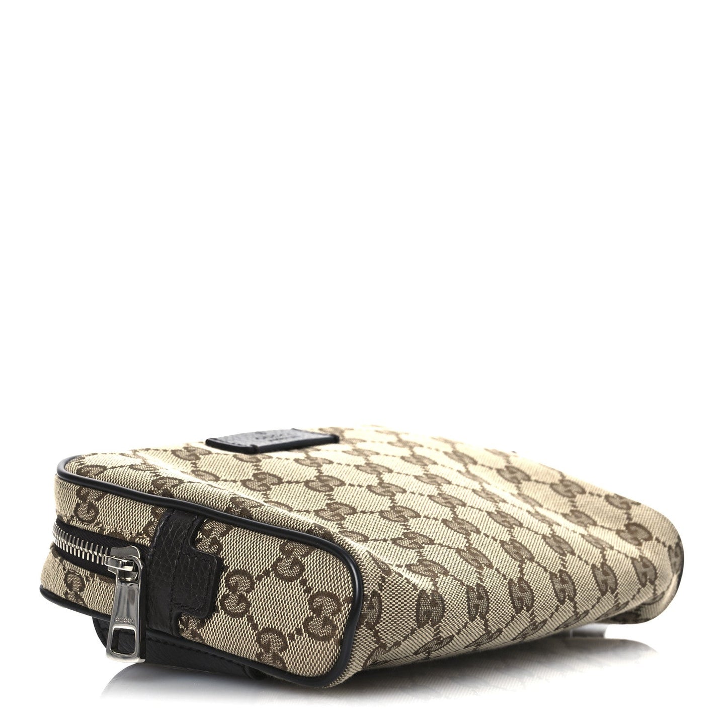 Gucci Monogram Belt Bag Dark Brown