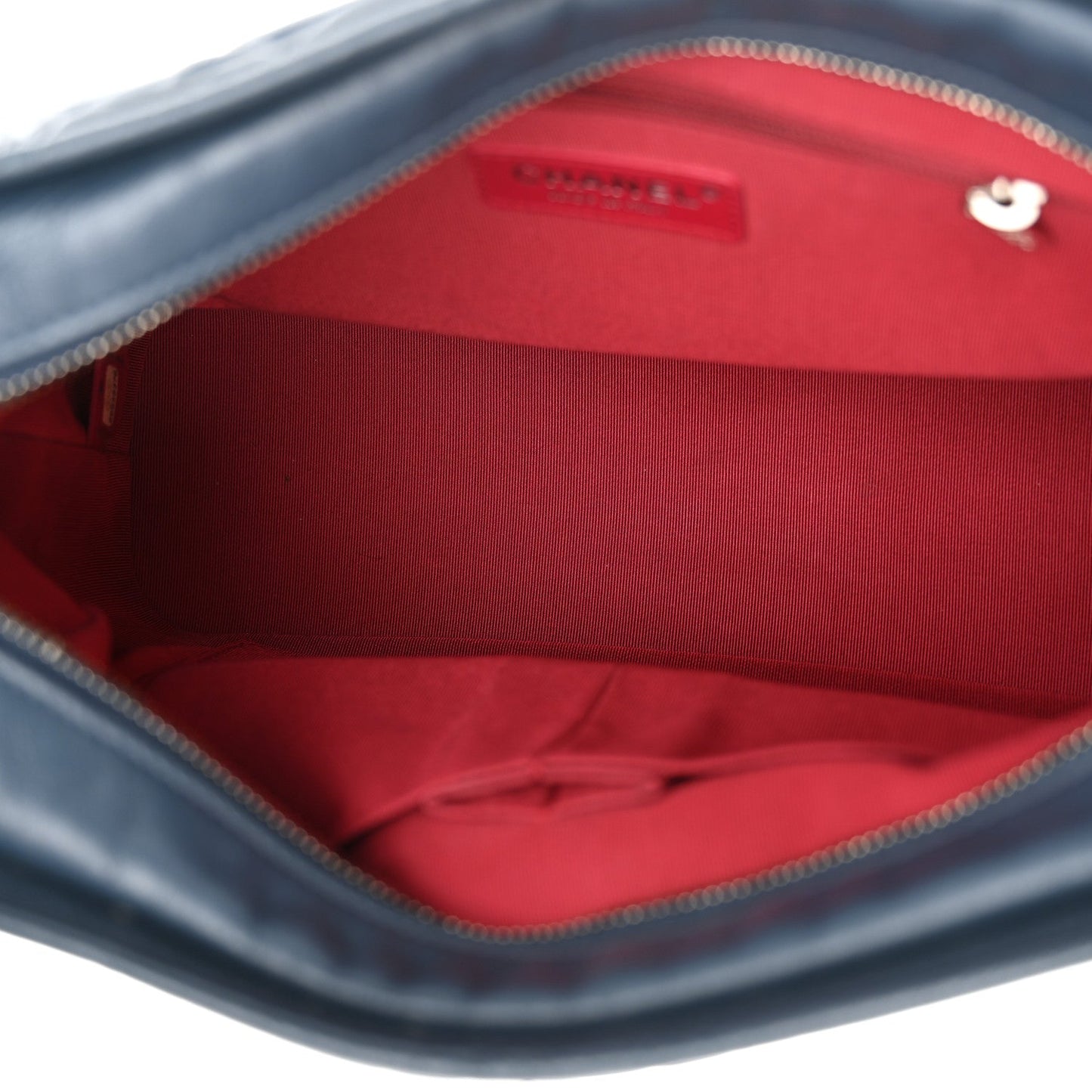 Chanel Aged Calfskin Quilted Medium Gabrielle Hobo Blue