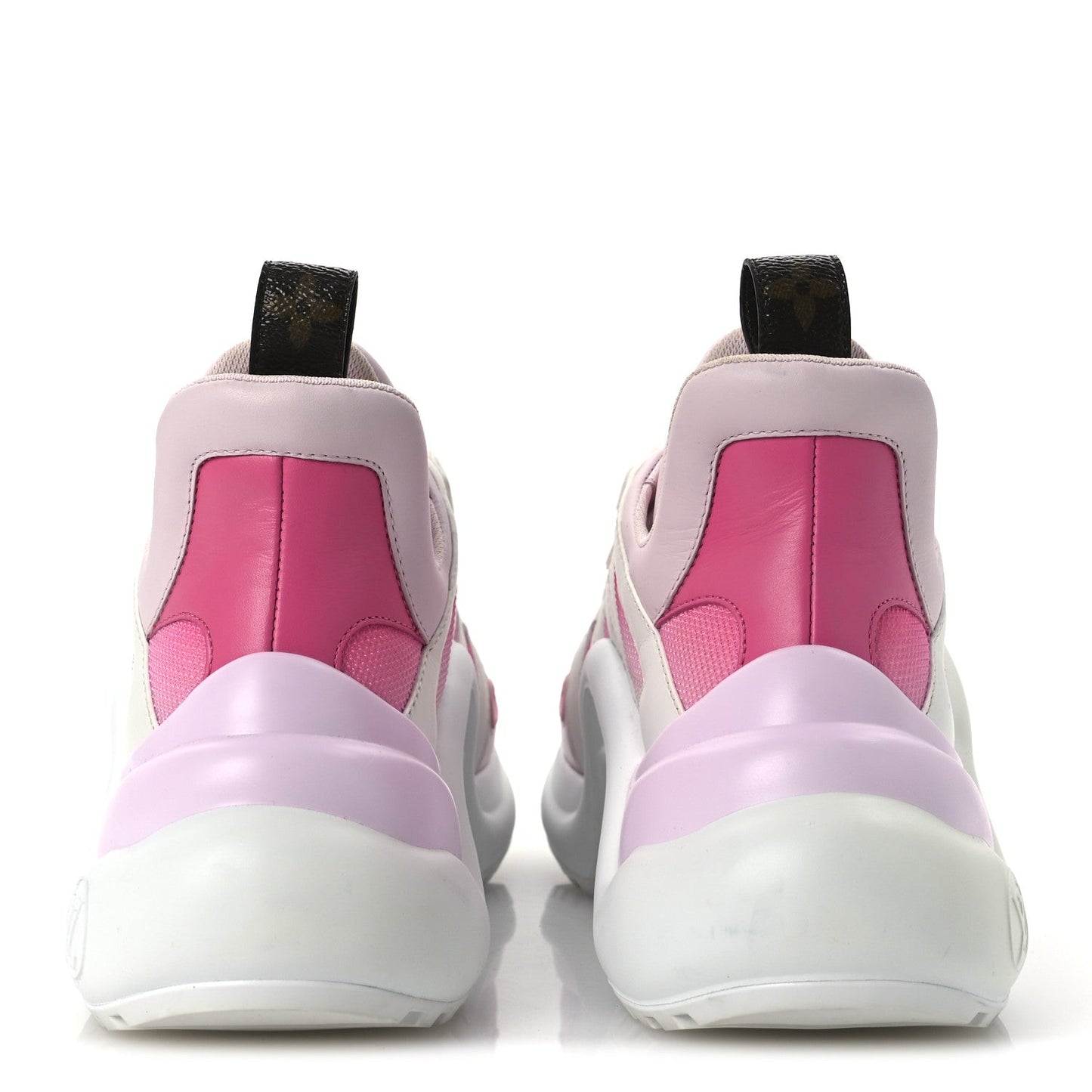 Louis Vuitton Calfskin Technical Nylon LV Archlight Sneaker Rose Clair