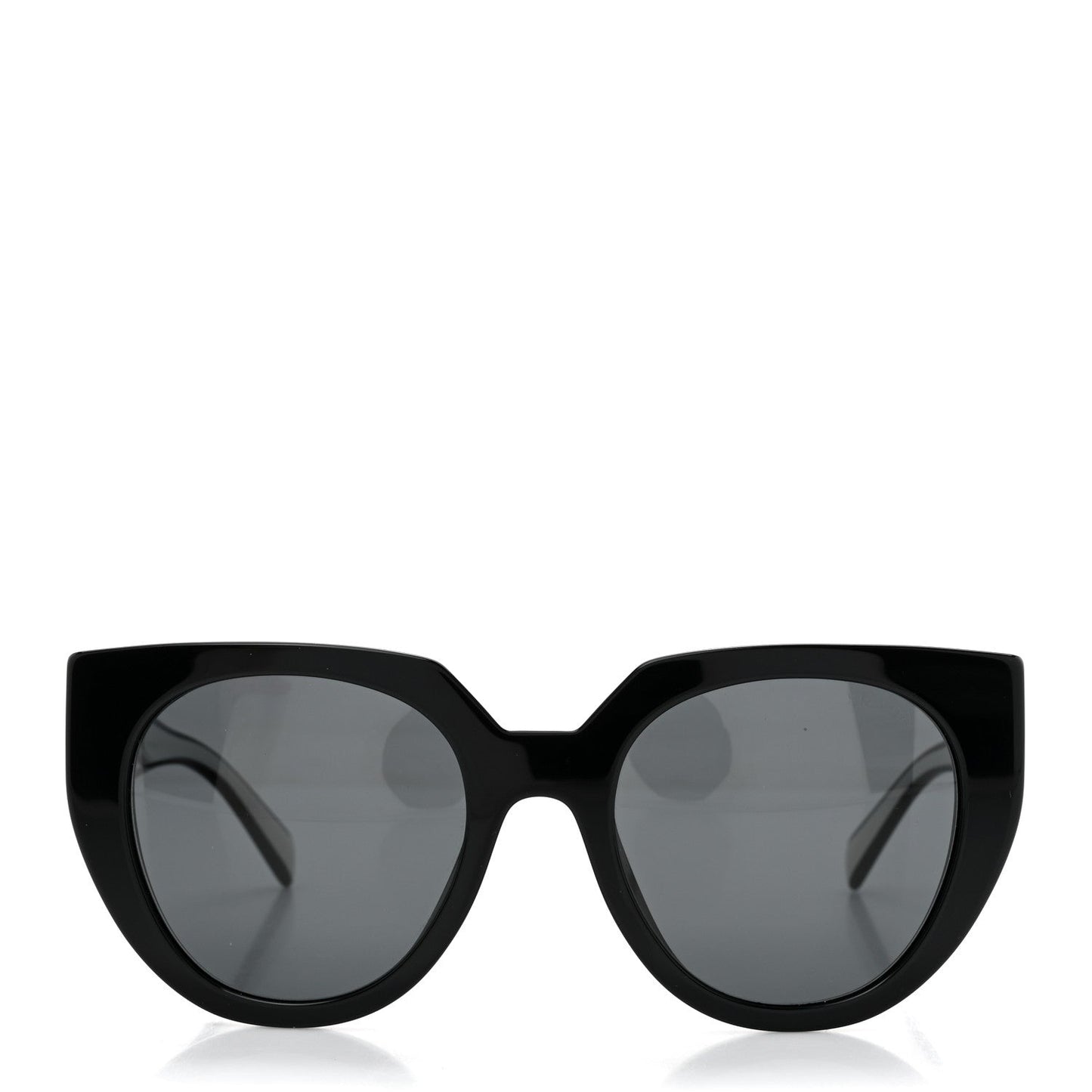Prada Acetate Sunglasses SPR 14W Black White