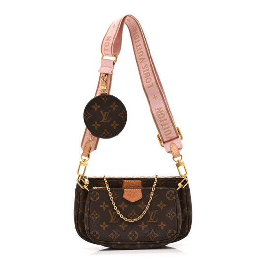 Louis Vuitton Monogram Multi Pochette Accessories Rose Clair