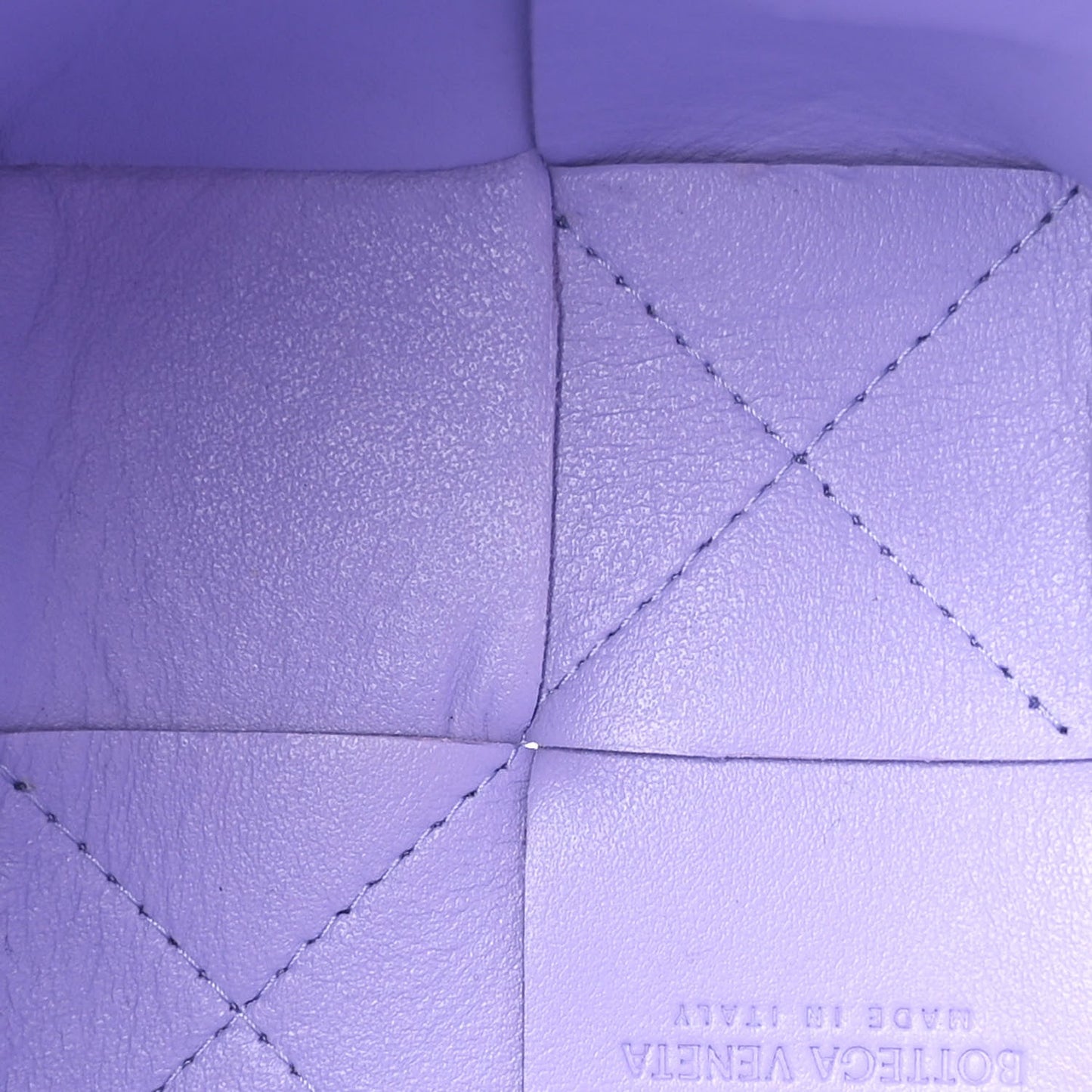 Bottega Veneta Nappa Maxi Intrecciato Mini Cassette Bucket Bag Wisteria