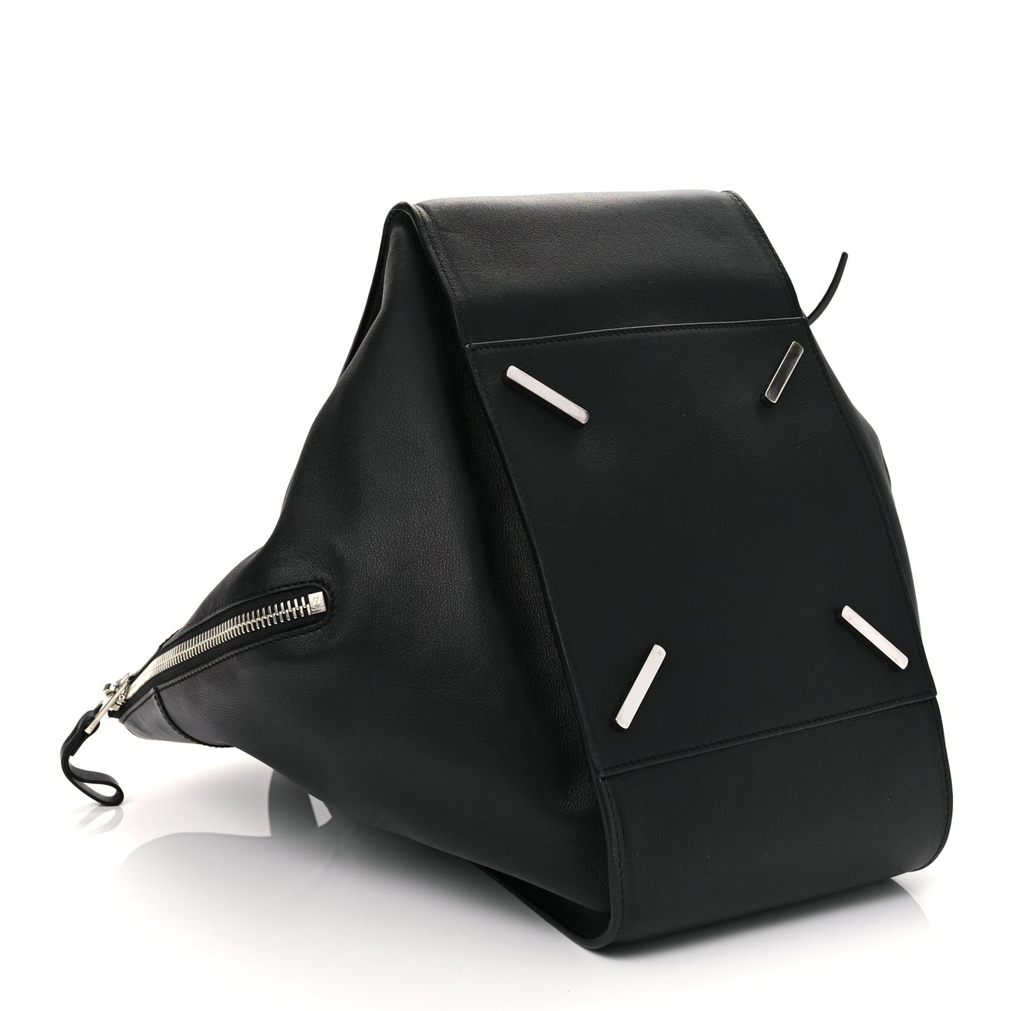 Loewe Calfskin Medium Hammock Shoulder Bag Black