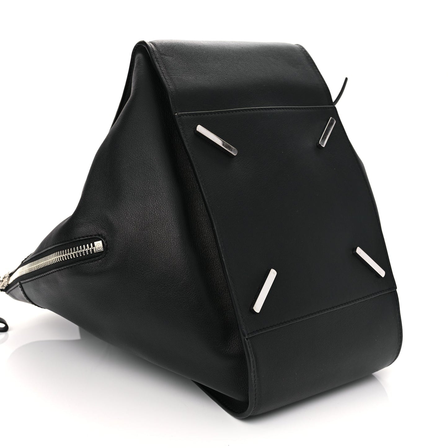 Loewe Calfskin Medium Hammock Shoulder Bag Black