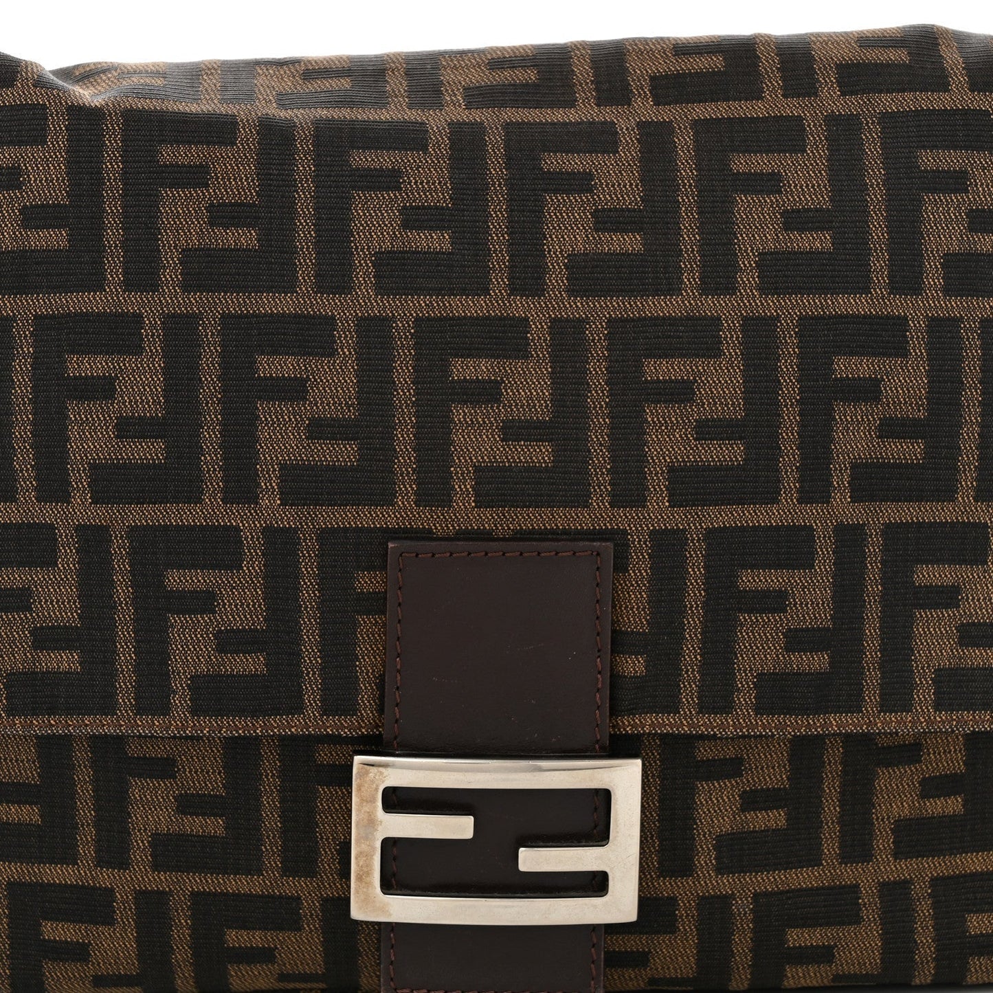 Fendi Zucca Mama Baguette Tobacco