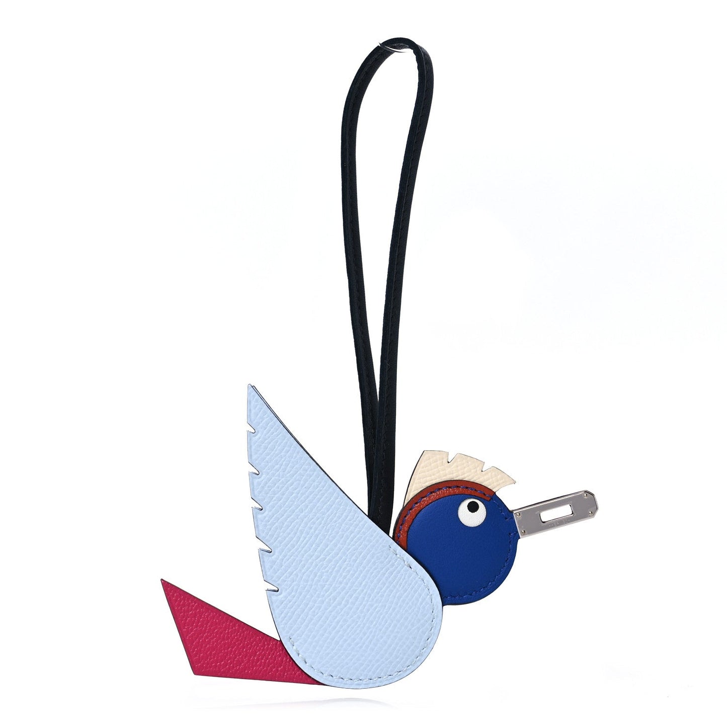 Hermes Epsom Swift Chevre Mysore Birdy Bag Charm Bleu Brume Rose Mexico Bleu Royal Cuivre Nata Black