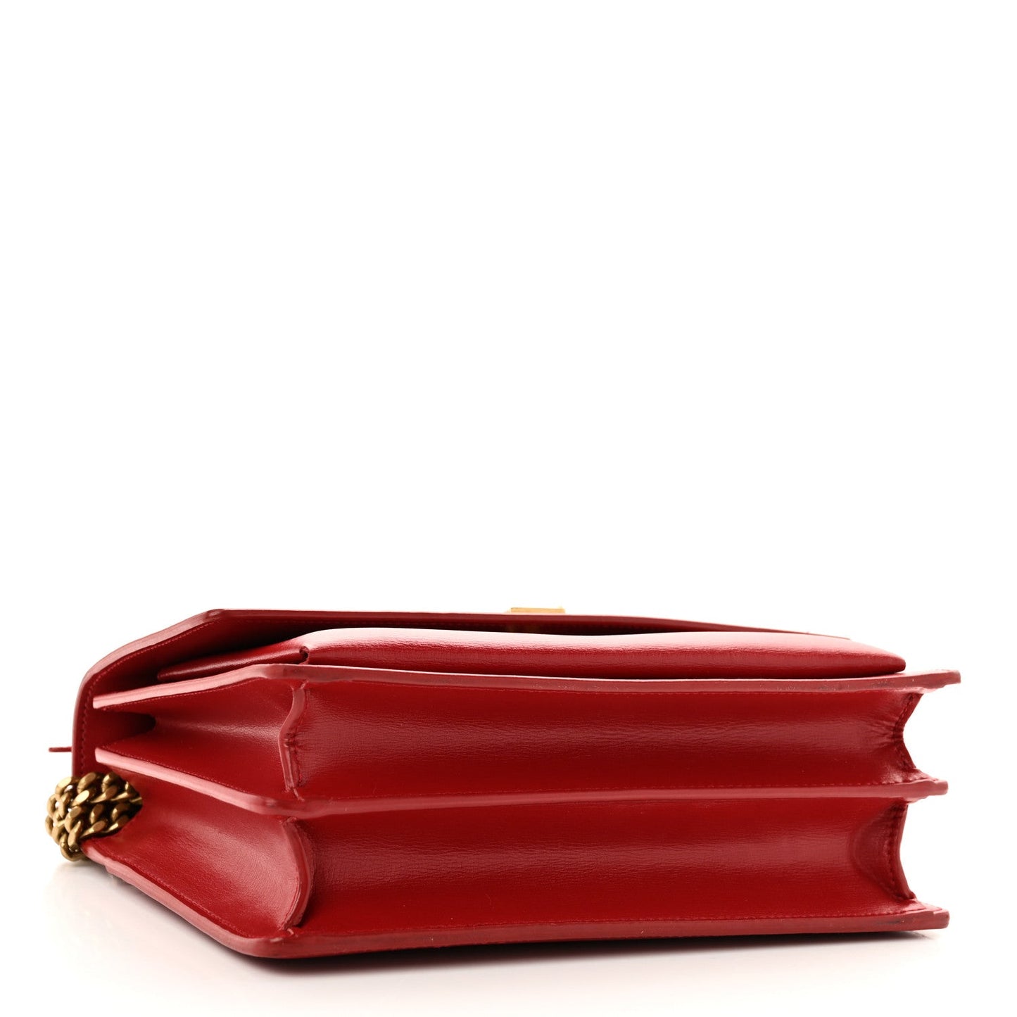 Saint Laurent Calfskin Medium Monogram Sunset Rouge Eros