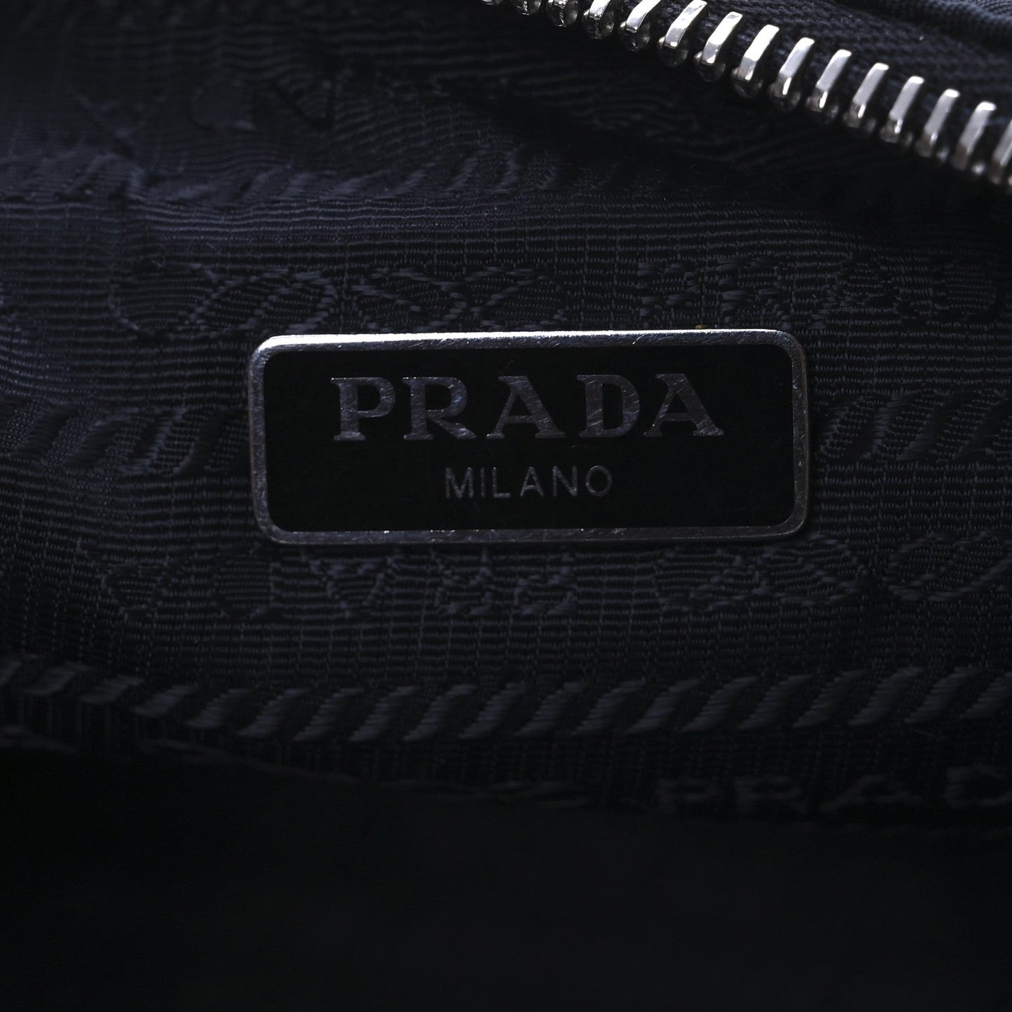 Prada Nylon Re-Edition 2005 Shoulder Bag Black