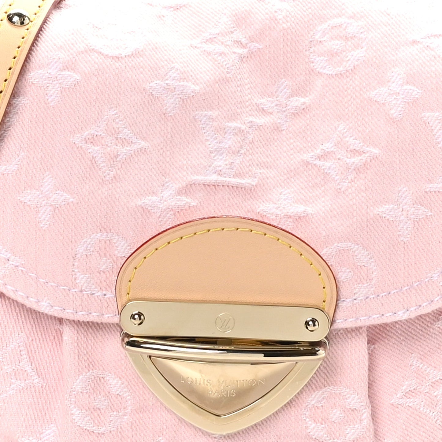 Louis Vuitton Monogram Denim Sunset Washed Pink