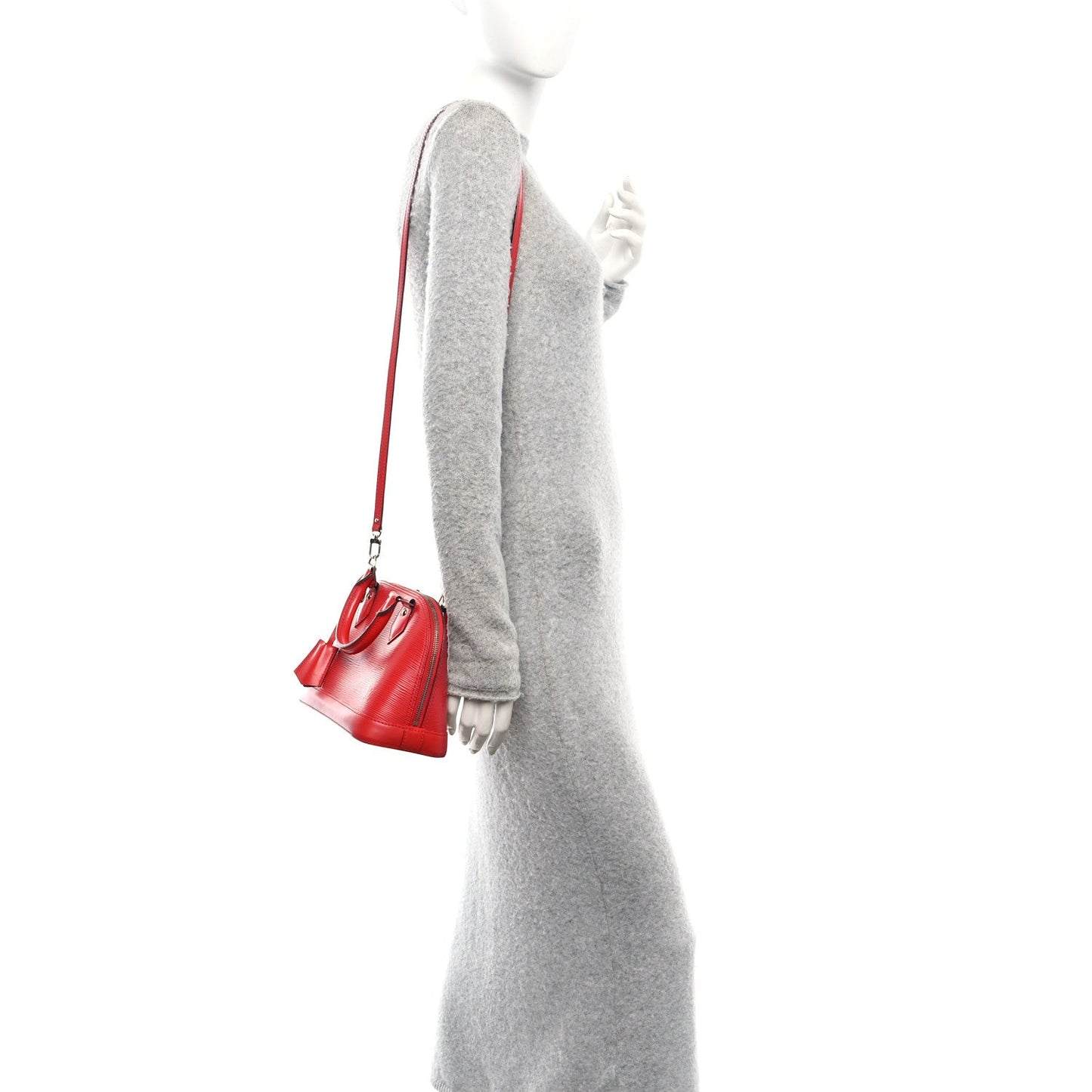 Louis Vuitton Epi Alma BB Carmine