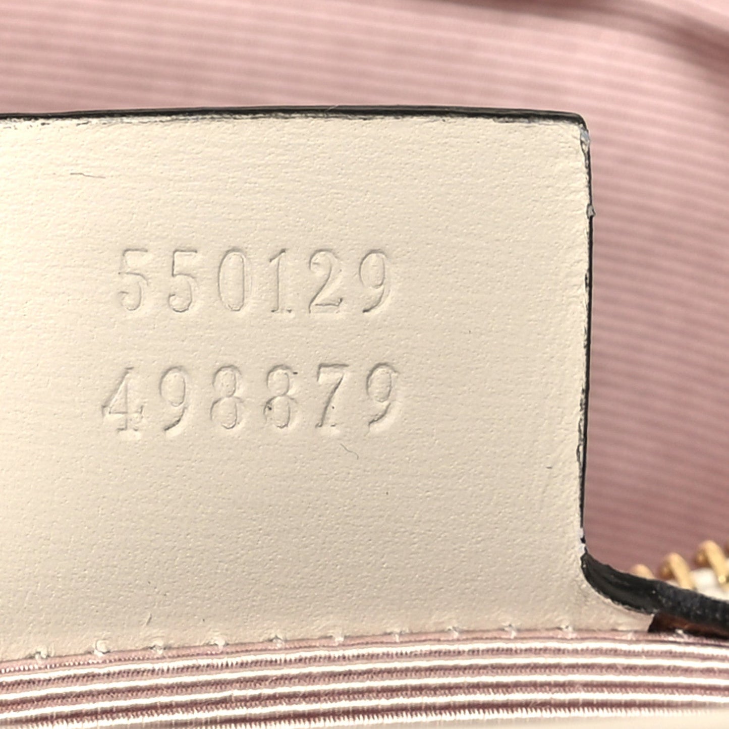 Gucci Calfskin Small Arli Flap Shoulder Bag Mystic White