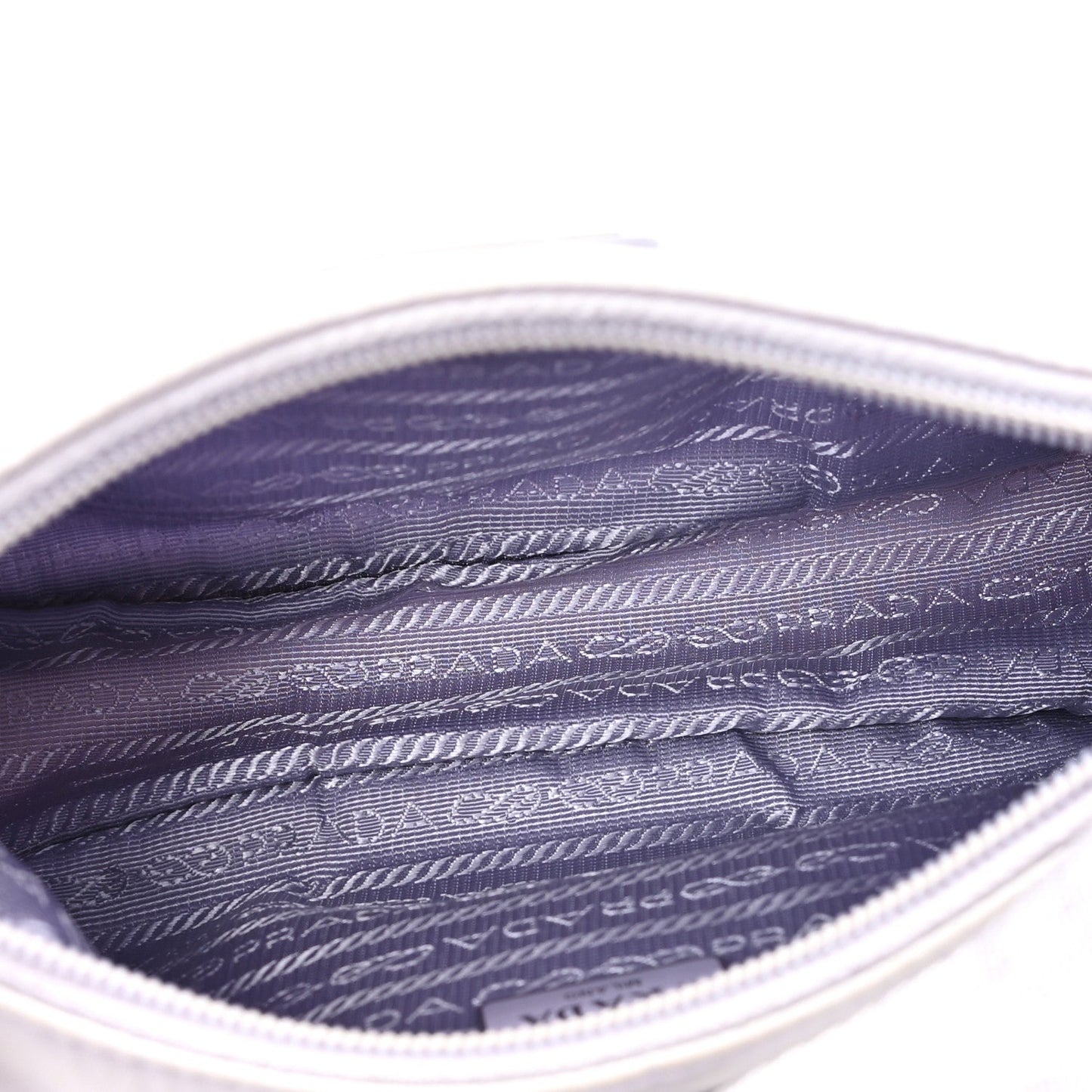 Prada Tessuto Nylon Mini Re-Edition 2000 Bag Fiordaliso