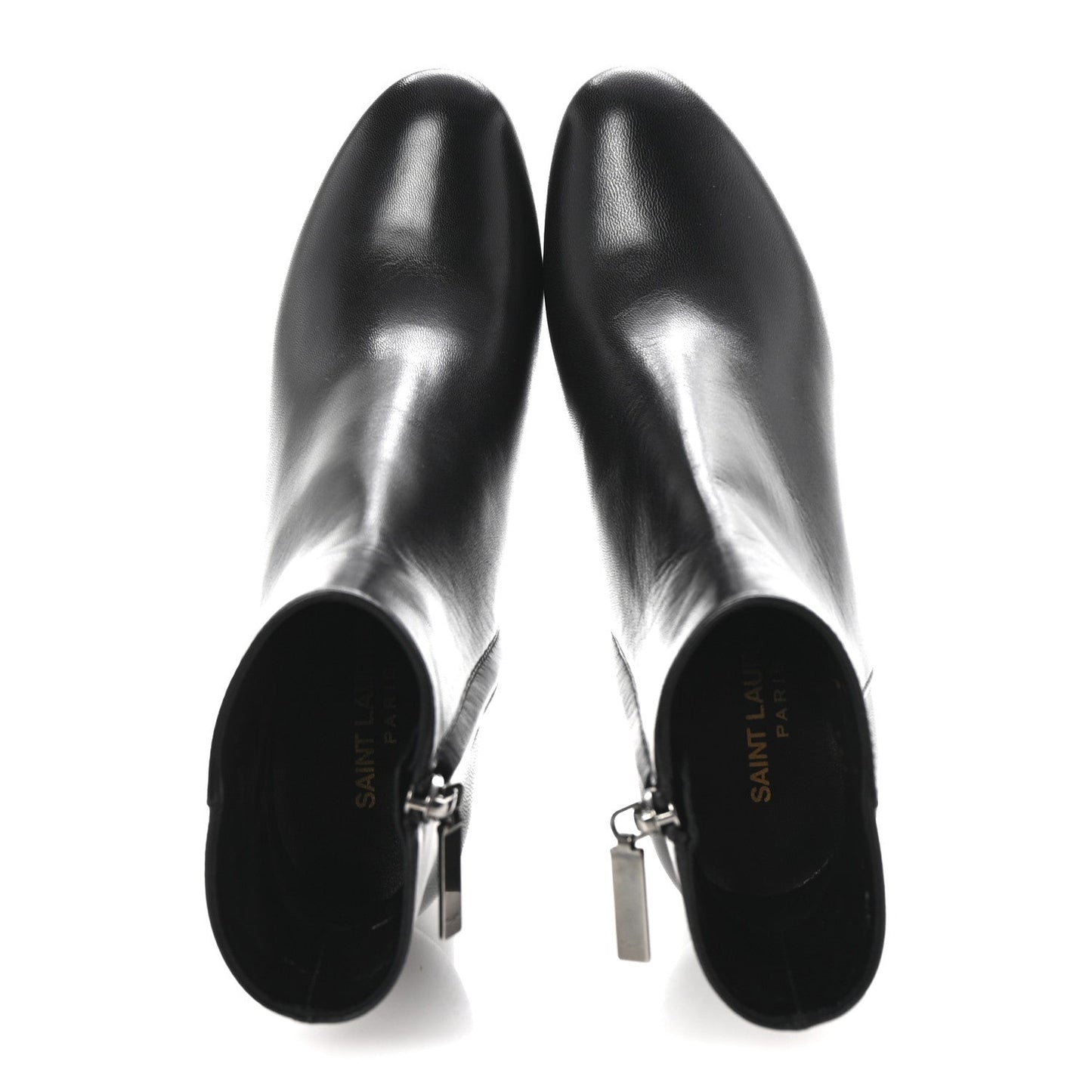 Saint Laurent Nappa Vendome Loulou Ankle Zip Boot 36.5 Black