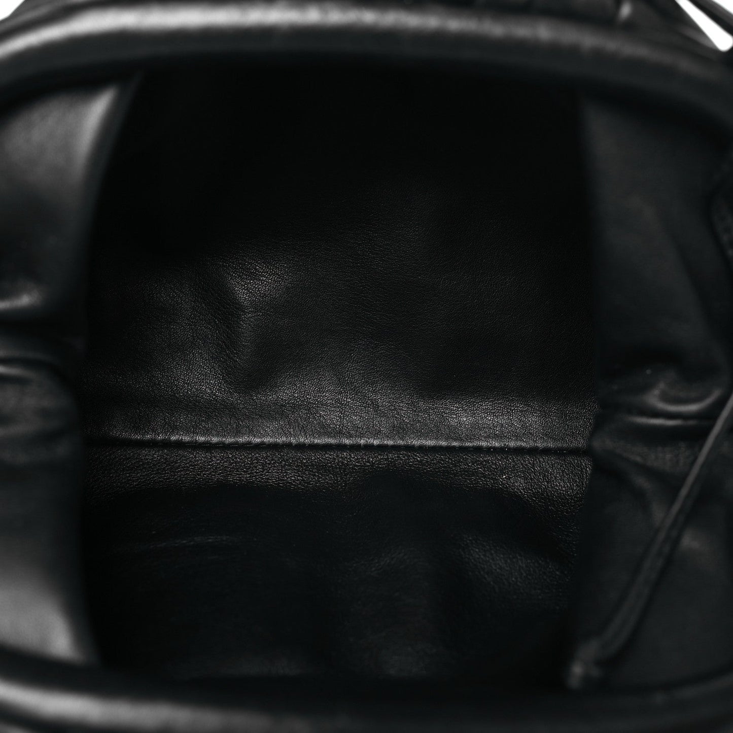 Bottega Veneta Butter Calfskin The Mini Pouch Black
