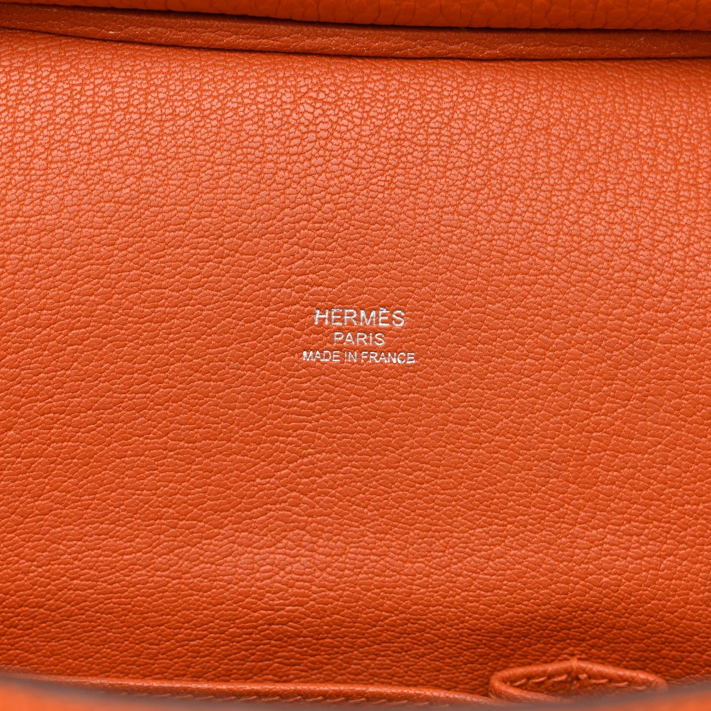 Hermes Taurillon Clemence Jypsiere 28 Orange