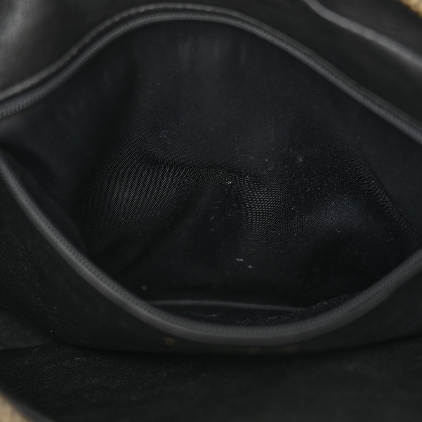 Chanel Lambskin Vertical Quilted Tassel Camera Case Black
