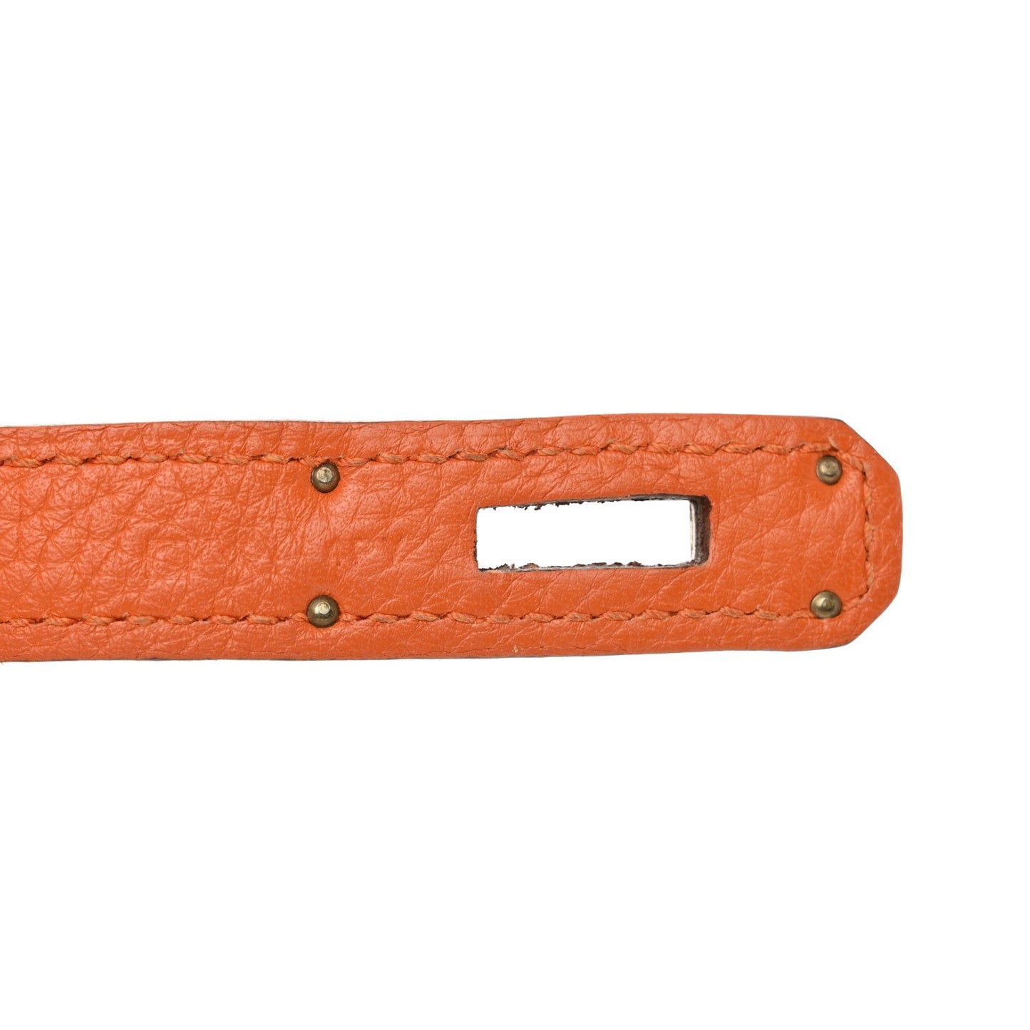 Hermes Taurillon Clemence Jypsiere 28 Orange