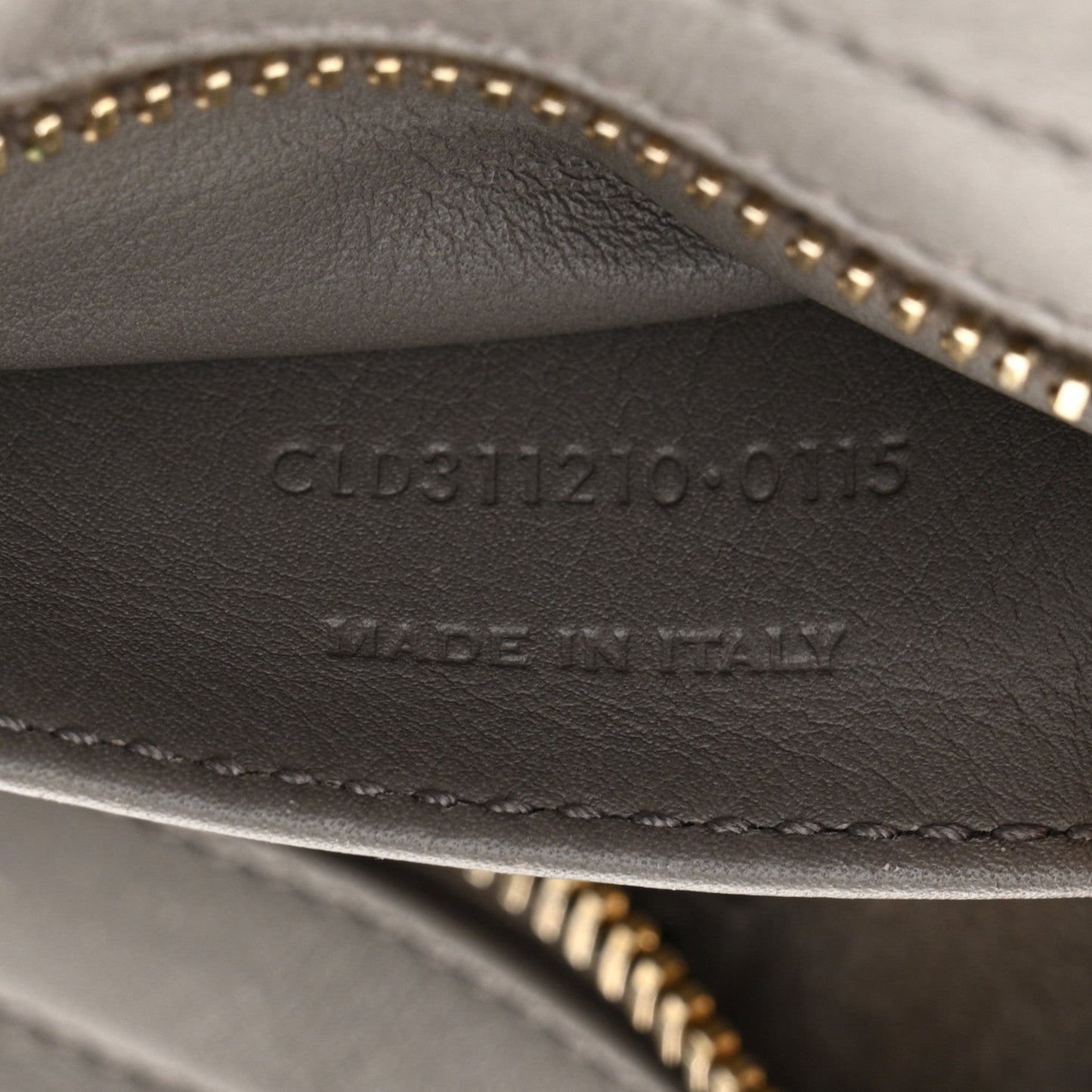 Saint Laurent Calfskin Small Classic Y Cabas Grey